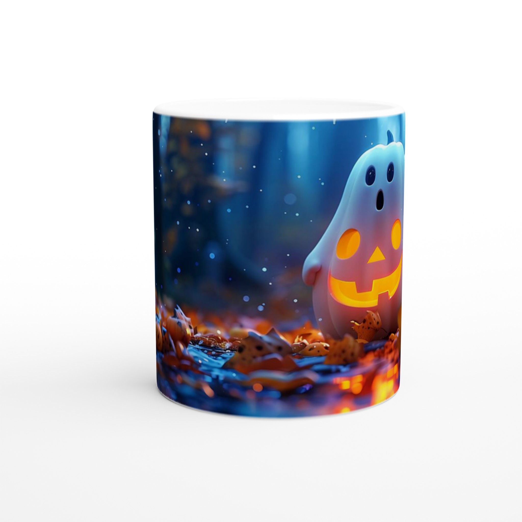 Mysig Halloween Mugg – Lekfullt Spöke & Lysande Pumpa Design, Välj din Färg 8 5c2f5db0-ef32-4299-95fc-ca3788fac812