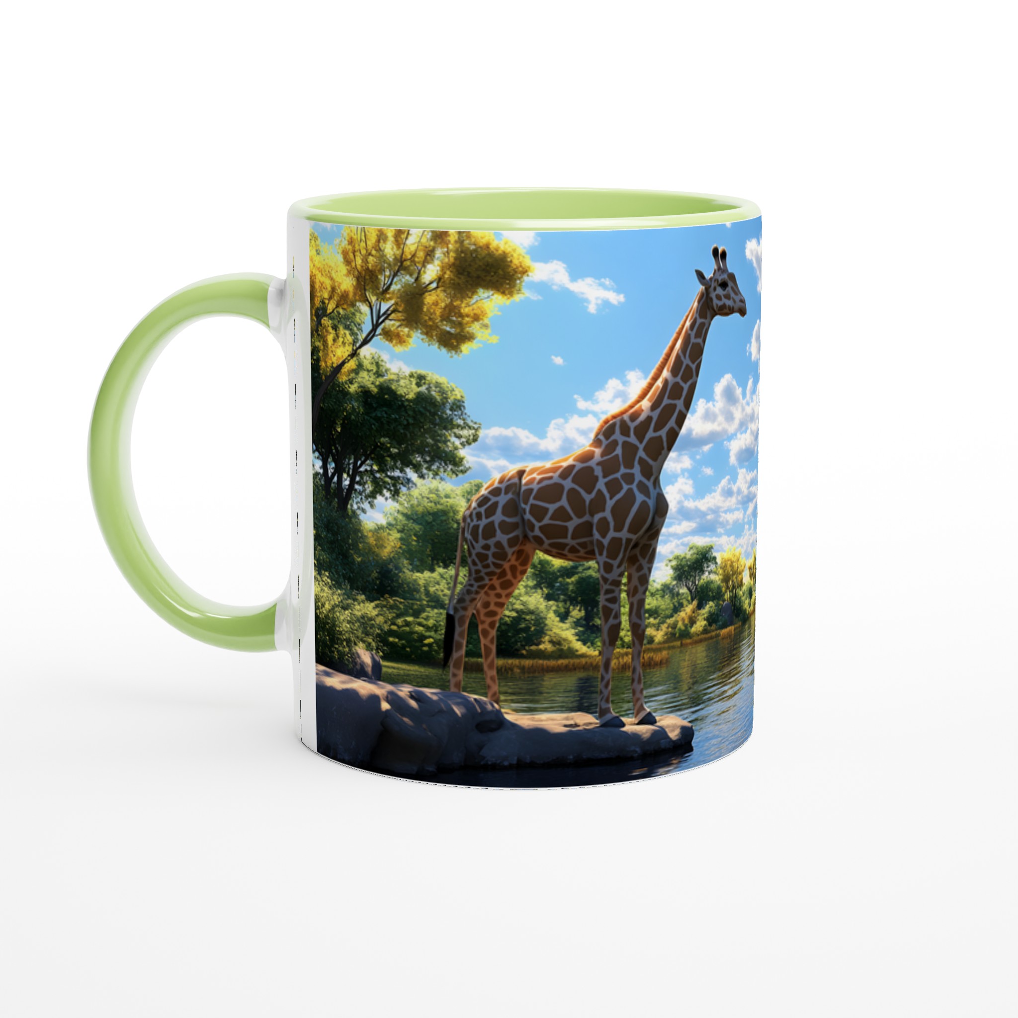 Giraffe vid Vattnet – 11oz Keramisk Mugg för Naturälskaren 7 5cc7918d-60e3-43dc-85a1-bd0997472edb
