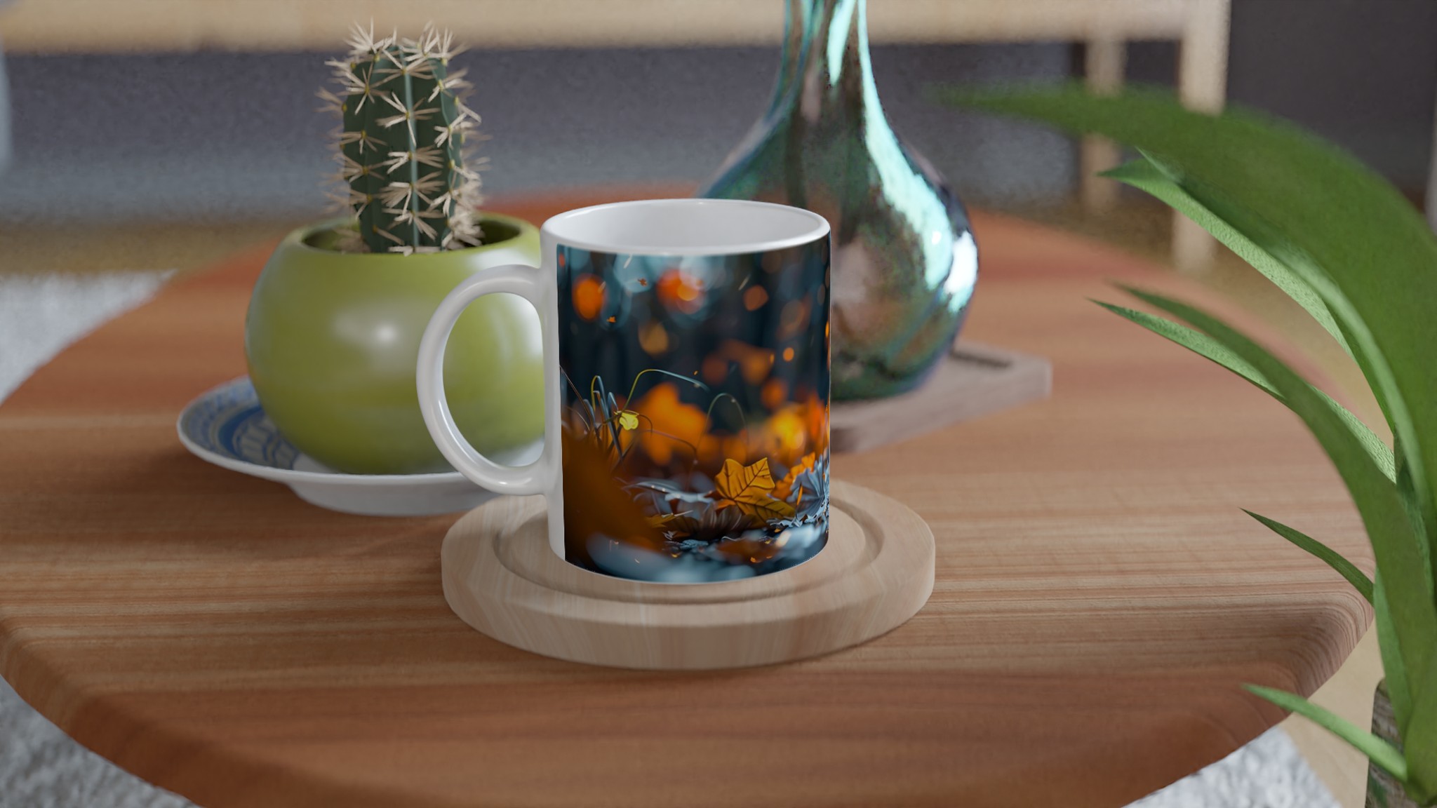 Spooky-Söt Halloween Mugg – Svart Katt & Pumpalykta Keramikmugg i ditt val av 7 färger 9 5d07bf1c-55ed-4c38-a4a2-299bc78bc987