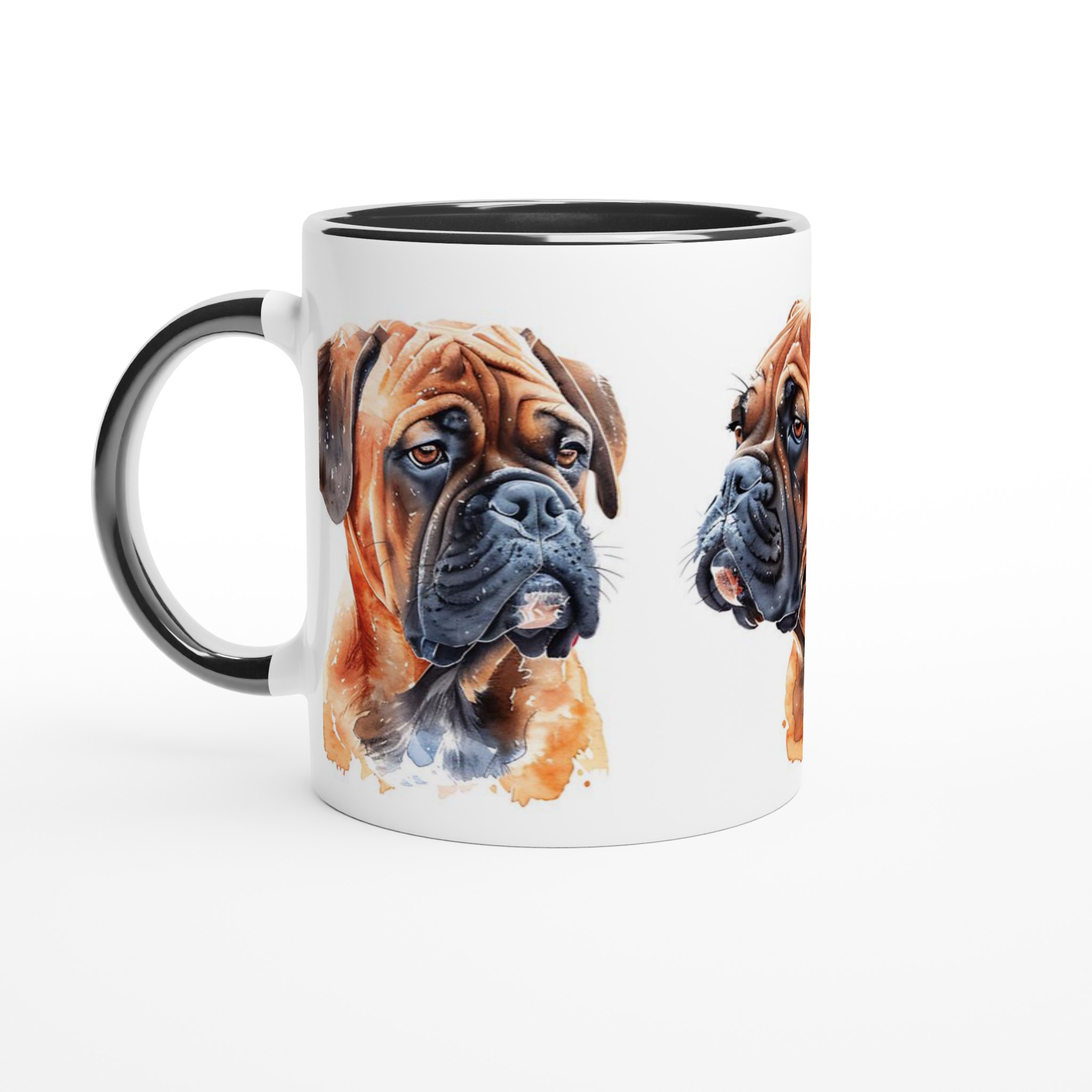 Boxerhund Akvarellmugg – Konstnärlig Kaffestund med din Favoritras, Välj din Färg 2 5d0eac5f-7391-4bcb-9c45-55964283d7b9