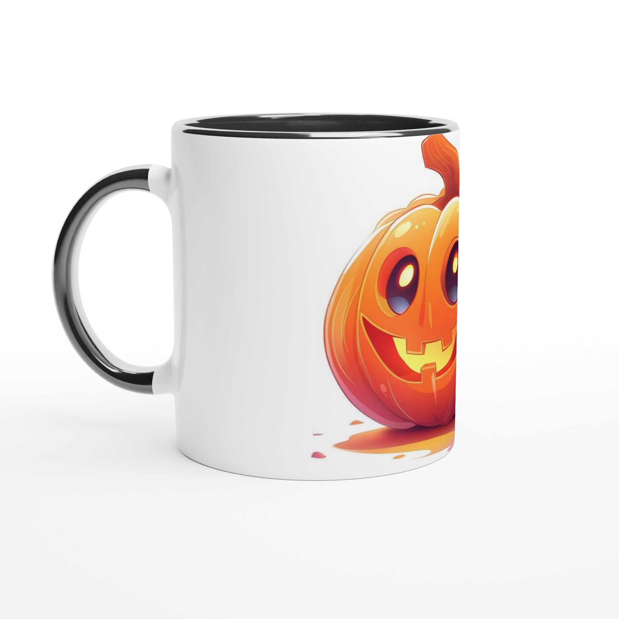 Busig Halloween Pumpa Mugg – Lysande Vit Keramisk Mugg för Skrämmande Goda Drycker 7 5d4c615c-7e55-47ec-adff-13358d7f6379
