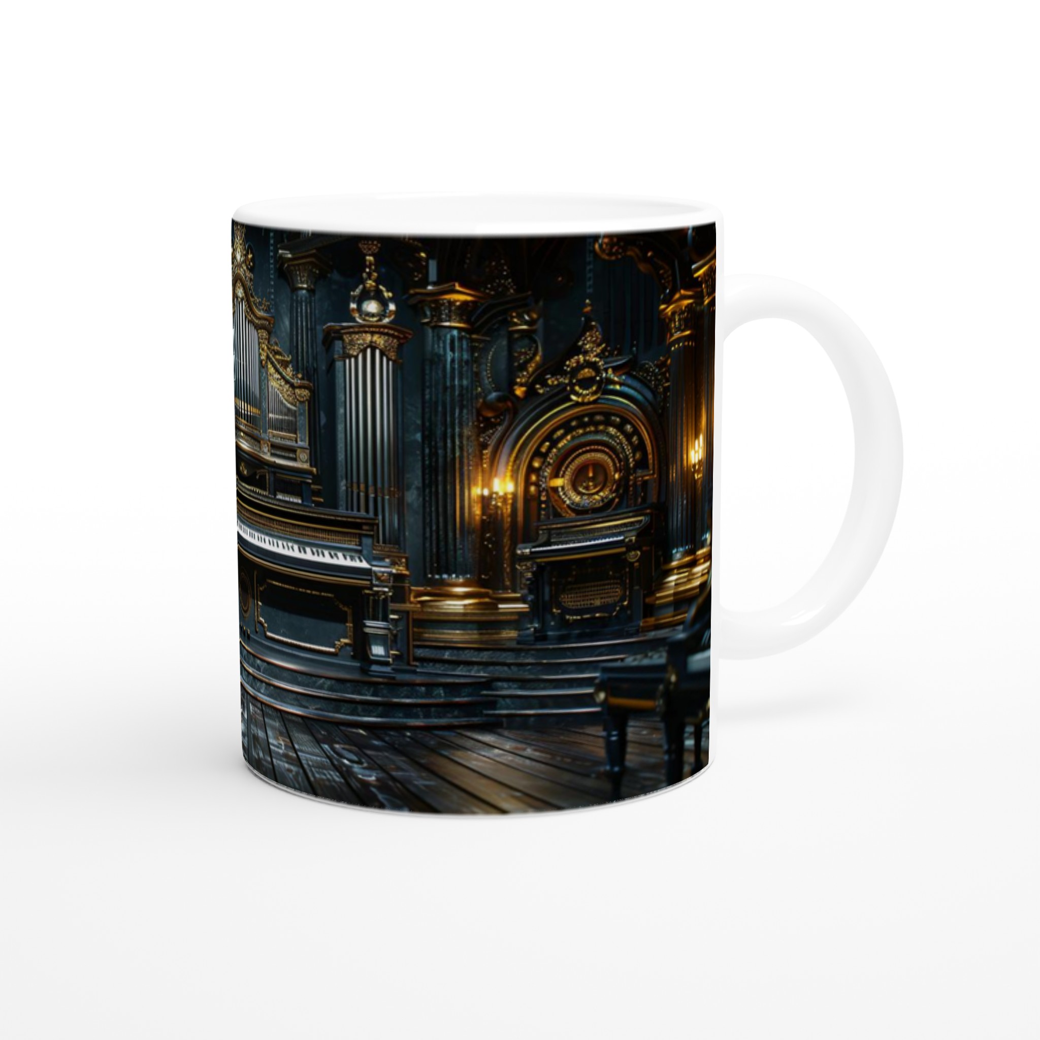 Baroque Elegans Kaffemugg – Lyxig 11oz Keramikmugg i ditt Val av Sju Färger 9 5d58e09b-d748-4ae1-84d1-9768d3a4f06f