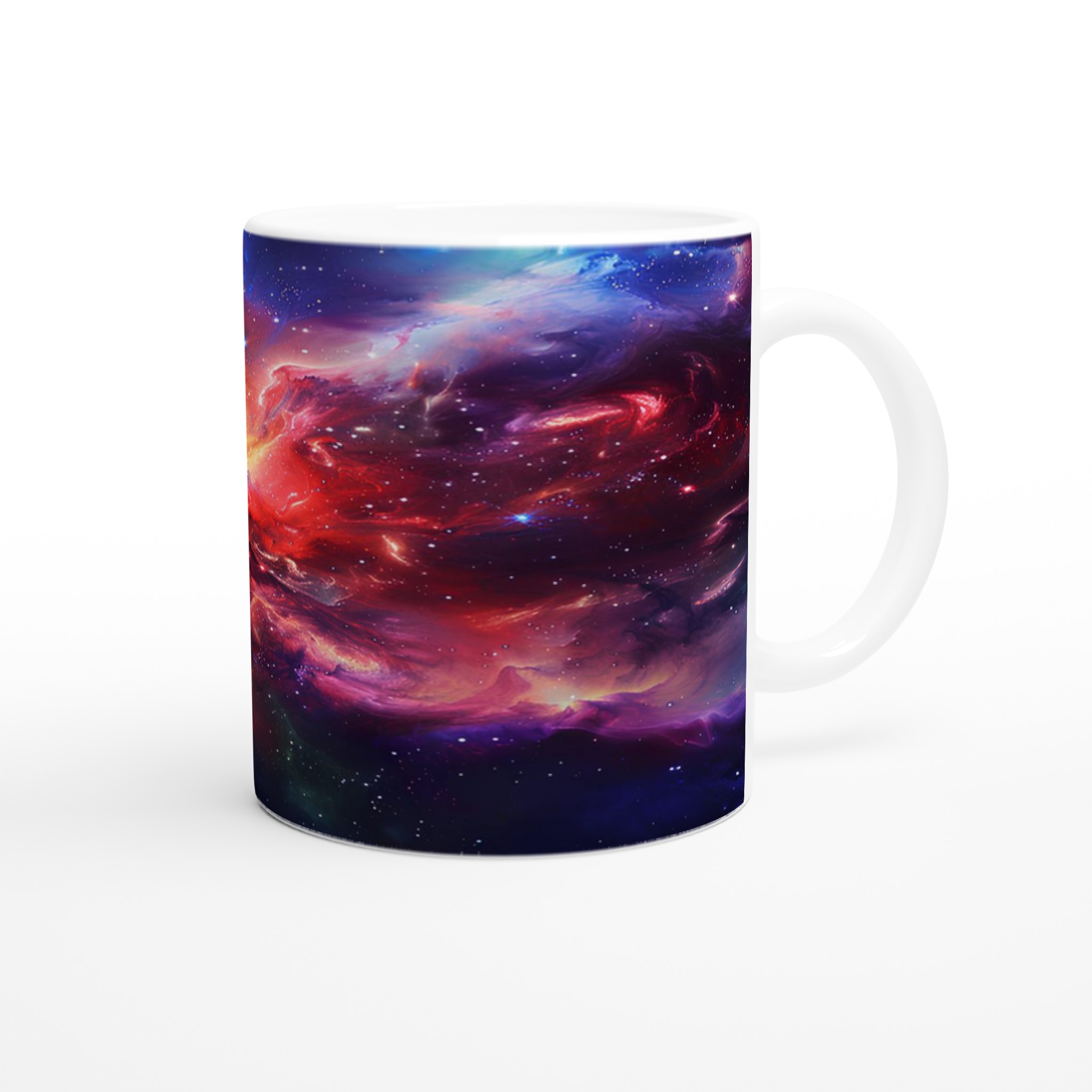 Kosmisk Nebula Keramikmugg - 11oz, Levande Rymdmotiv i ditt Färgval 9 5da239c8-d7b6-4ef7-985c-d90c6c73082a
