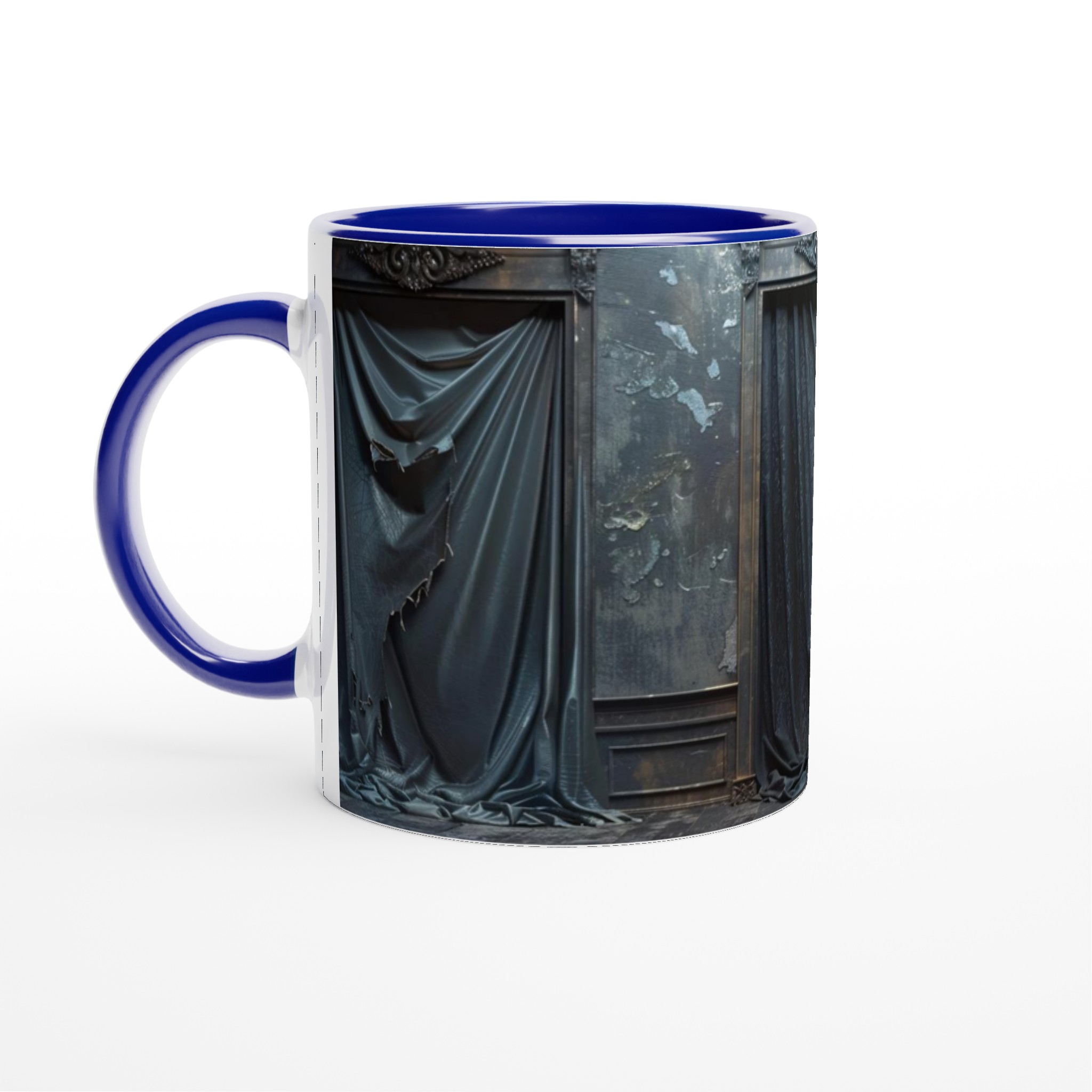 Vit 11oz keramisk mugg med elegant vit finish – välj bland sju livfulla färger för din stil 4 5da443ce-14d0-402f-9900-f519a7ca34a4