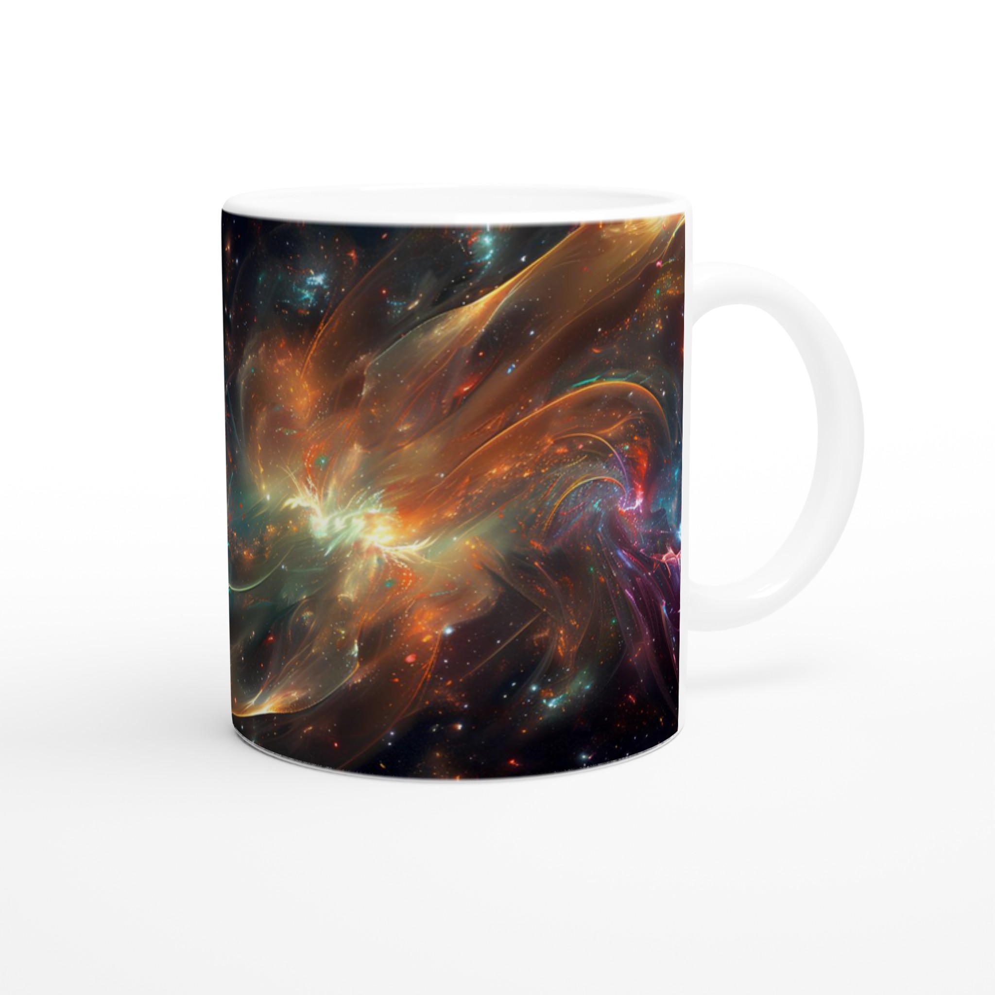 Kosmisk Dans 11oz Keramikmugg – Universums Färgexplosion på Din Frukostkopp 9 5dccb7ed-e8f6-47d7-a484-7a098de81377