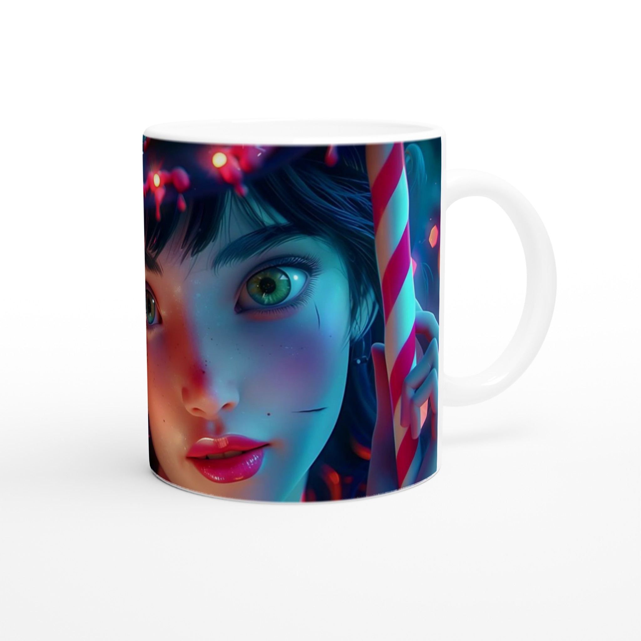 Neon Witch Mug: En förtrollande 11oz keramikmugg i ditt val av sju magiska färger 9 5dcceebb-6721-4c8e-a6b8-dae0e73206c8