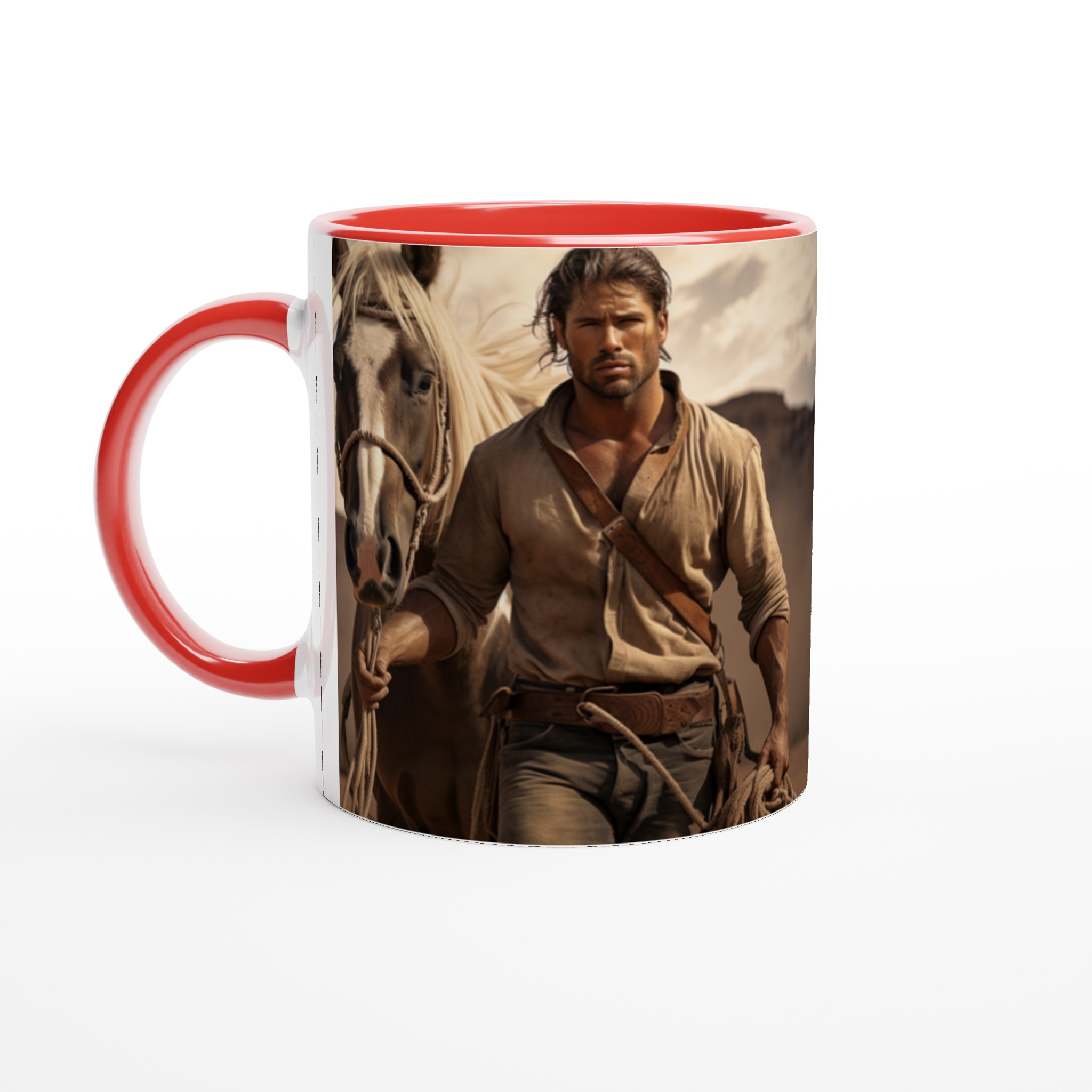 Vilda Västern Cowboy Mugg – Robust 11oz Keramik för Kaffeäventyrare i Valfri Färg! 2 5e45b8ff-9dd0-4ed9-88bf-fbb65c22e677