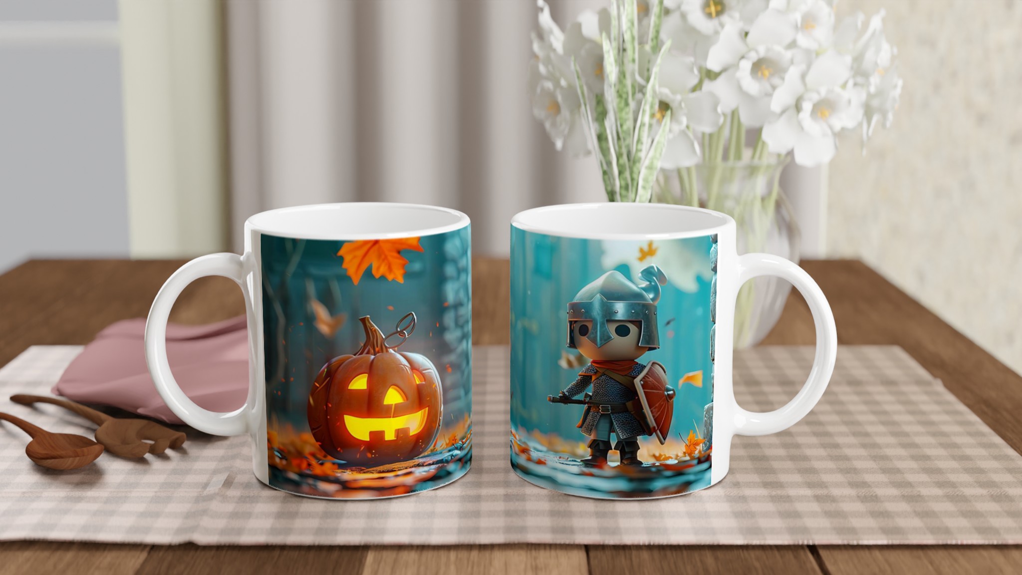 Mystisk Miniriddare & Lysande Pumpa – 11oz Keramisk Mugg för Äventyrliga Själar 10 5e50af9e-bce4-48c4-b629-02ad8c8ada39