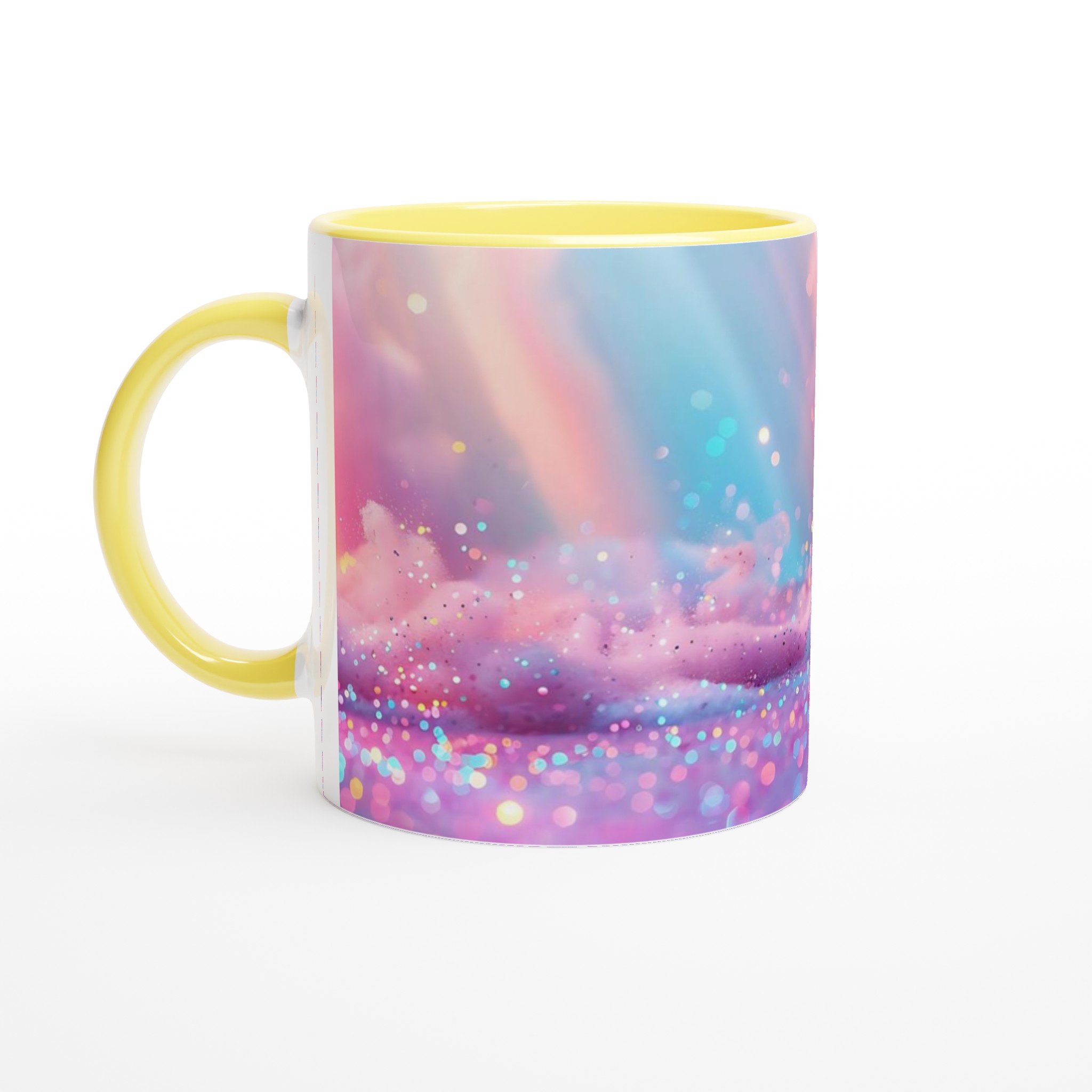 Magisk 11oz Keramisk Mugg – Drömlika Pasteller med Glittereffekt i Flera Färger 5 5e6fa522-4005-4ab7-b367-3f403d0eed36
