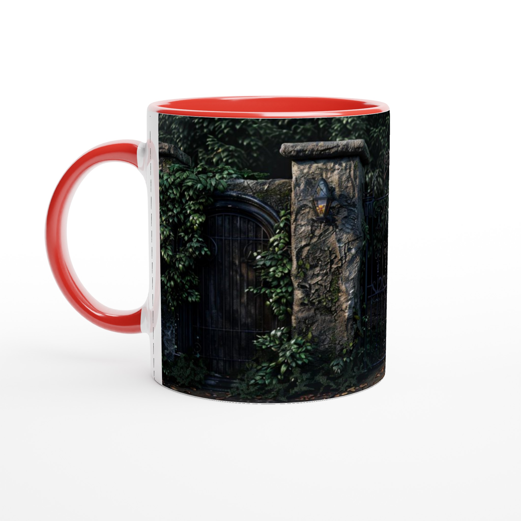 Mystisk Trädgårdsgrind 11oz Keramisk Mugg – Dröm dig bort till hemliga trädgårdar i din favoritfärg! 2 5eab86fb-048b-4252-bf4d-d0222b683941