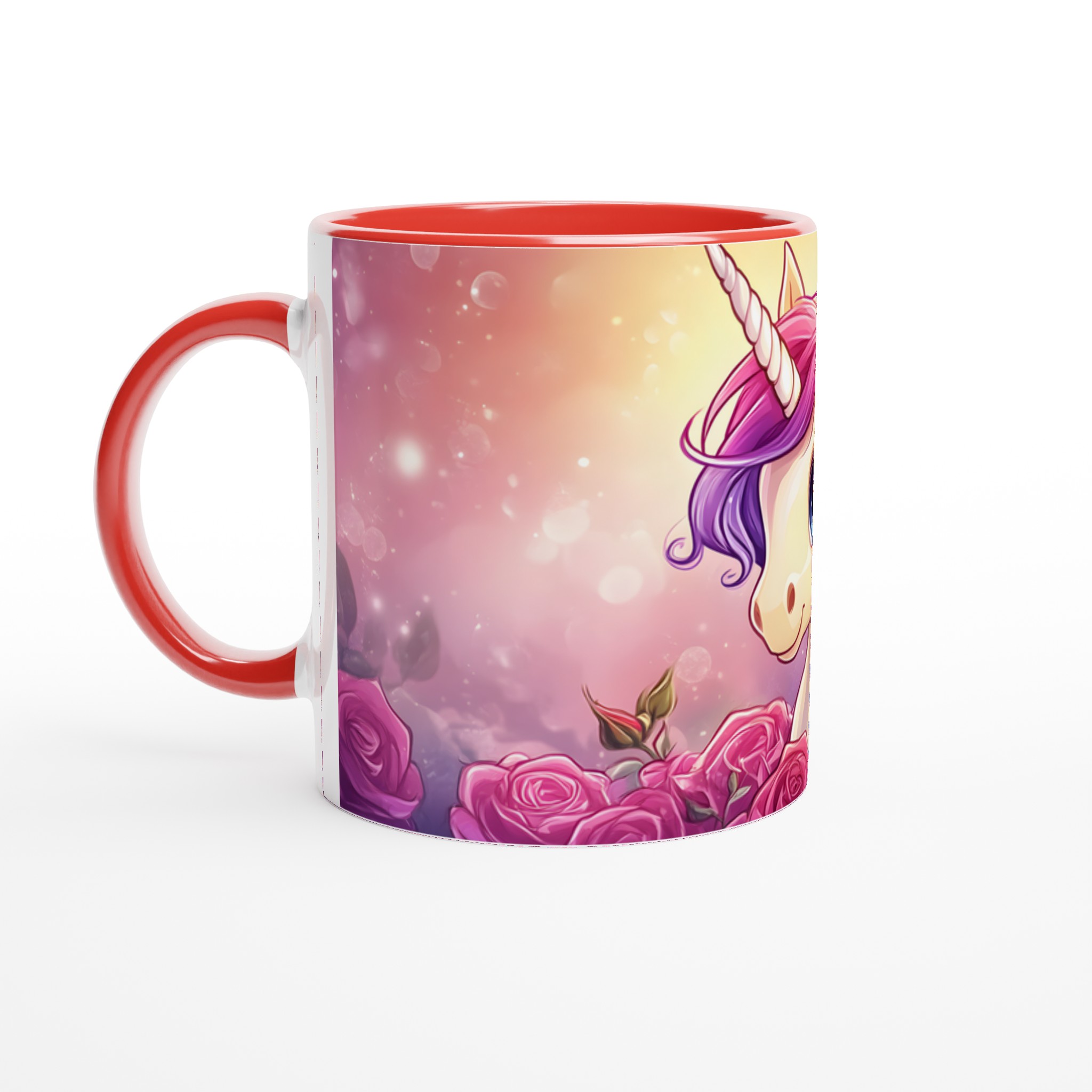 Magical Enhörningsmugg – Förtrollande Kawaii Design, 11oz Keramik, Välj Din Färg! 2 5f1250be-6317-4f8c-9d16-7cb1d9d106e6
