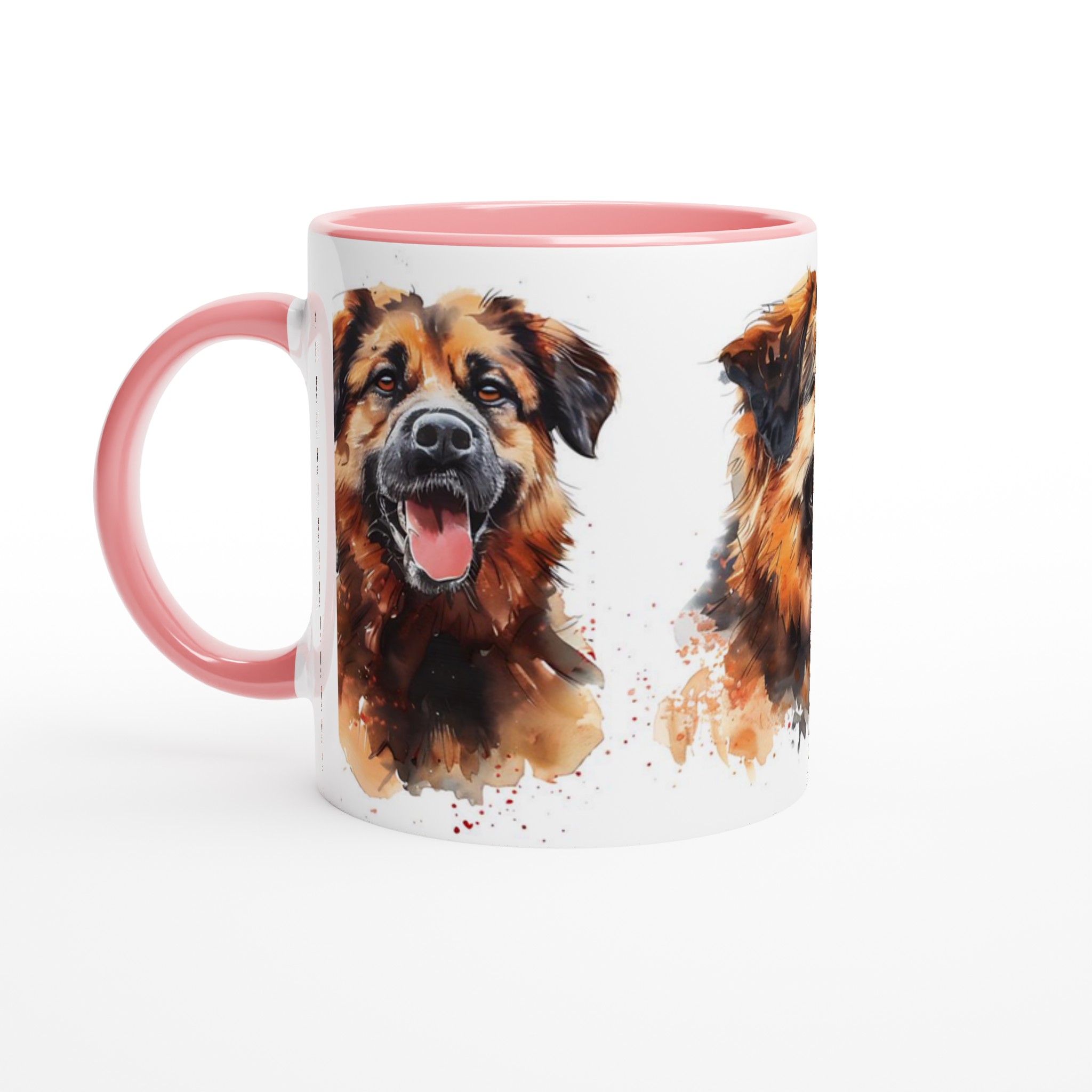 Vår Vattenskyddade Keramikmugg - Med Tre Målningar av en Glad Hund, Perfekt för Hundälskare, Välj Din Favoritfärg! 4 5f550f8e-029b-4196-8135-ca1f9deb0f66