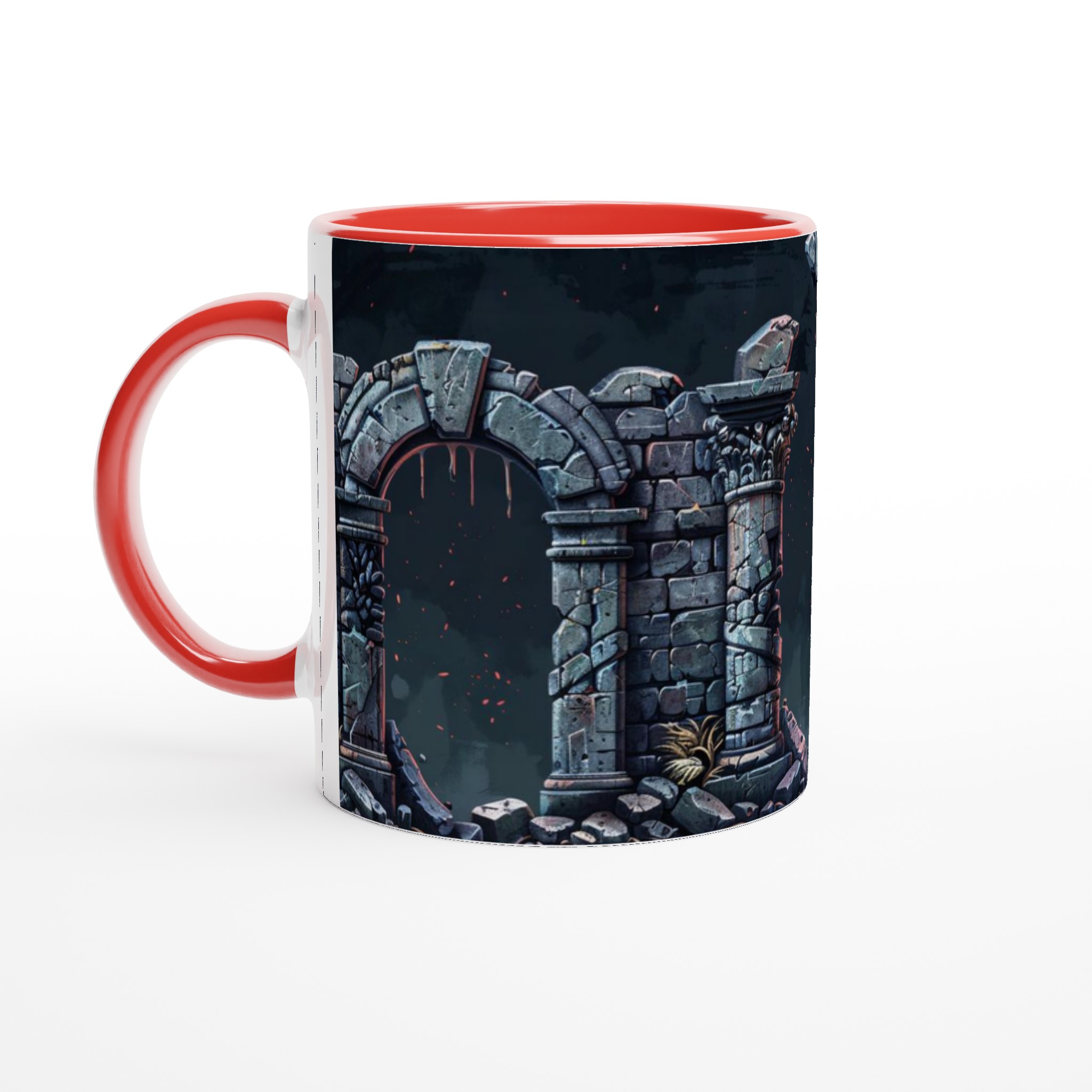 Forna Tempelruiner Keramikmugg - Skräddarsy din 11oz Favoritmugg i Valfri Färg! 2 5f9eadd1-da2d-44e6-912a-c8d37ba9923e