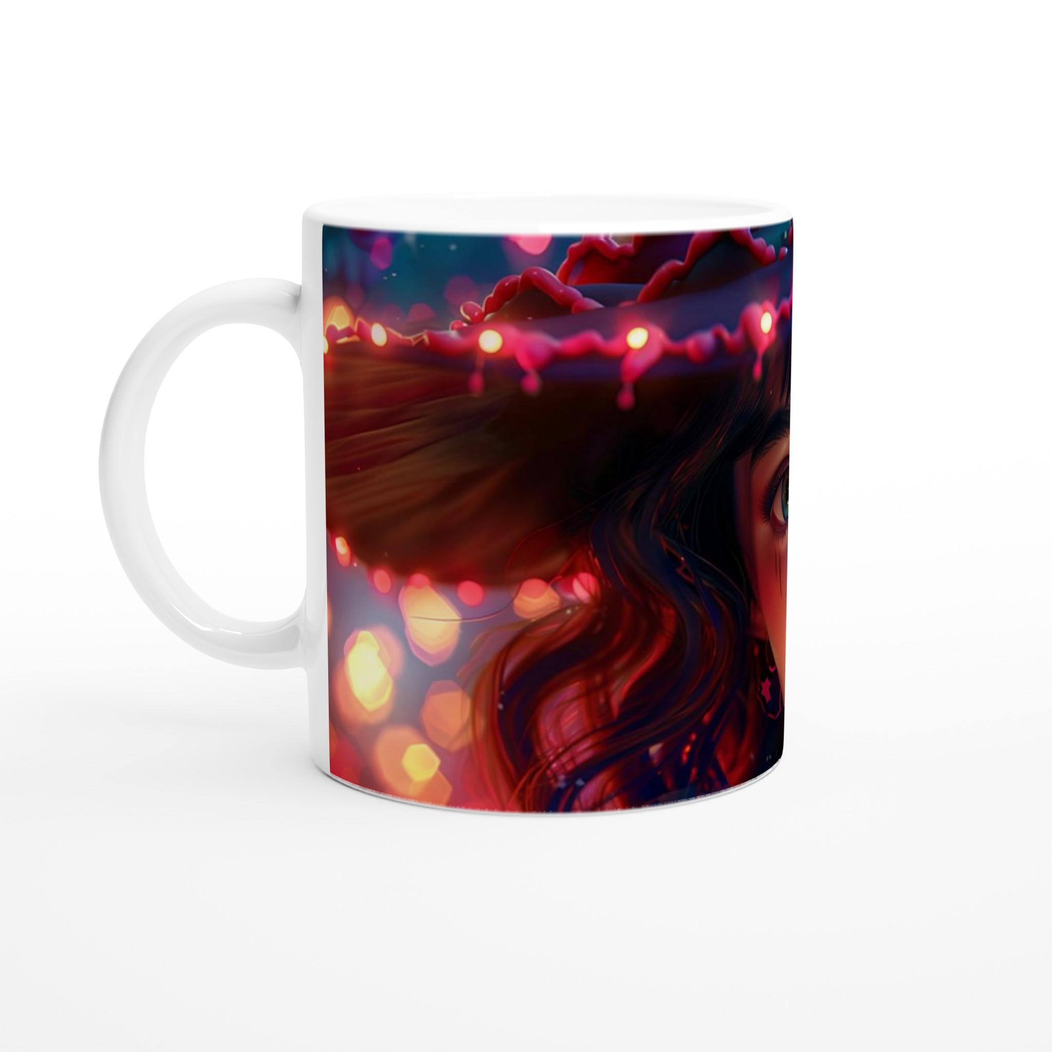 Neon Witch Mug: En förtrollande 11oz keramikmugg i ditt val av sju magiska färger 1 5faf1f16-9cbd-4ff4-9141-0c01e695655e