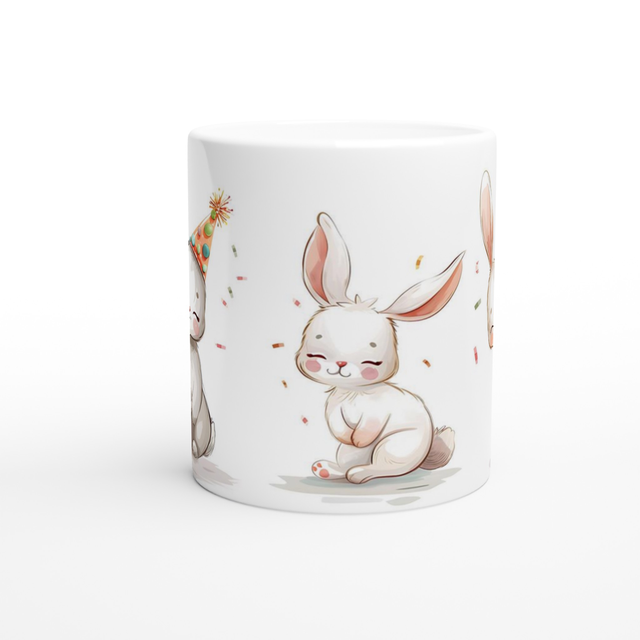 Söta Kanin Kompisar 11oz Keramisk Mugg – Personlig Festlig Design i Flera Färger 8 5faf37fb-1690-405f-b262-58b96090219f