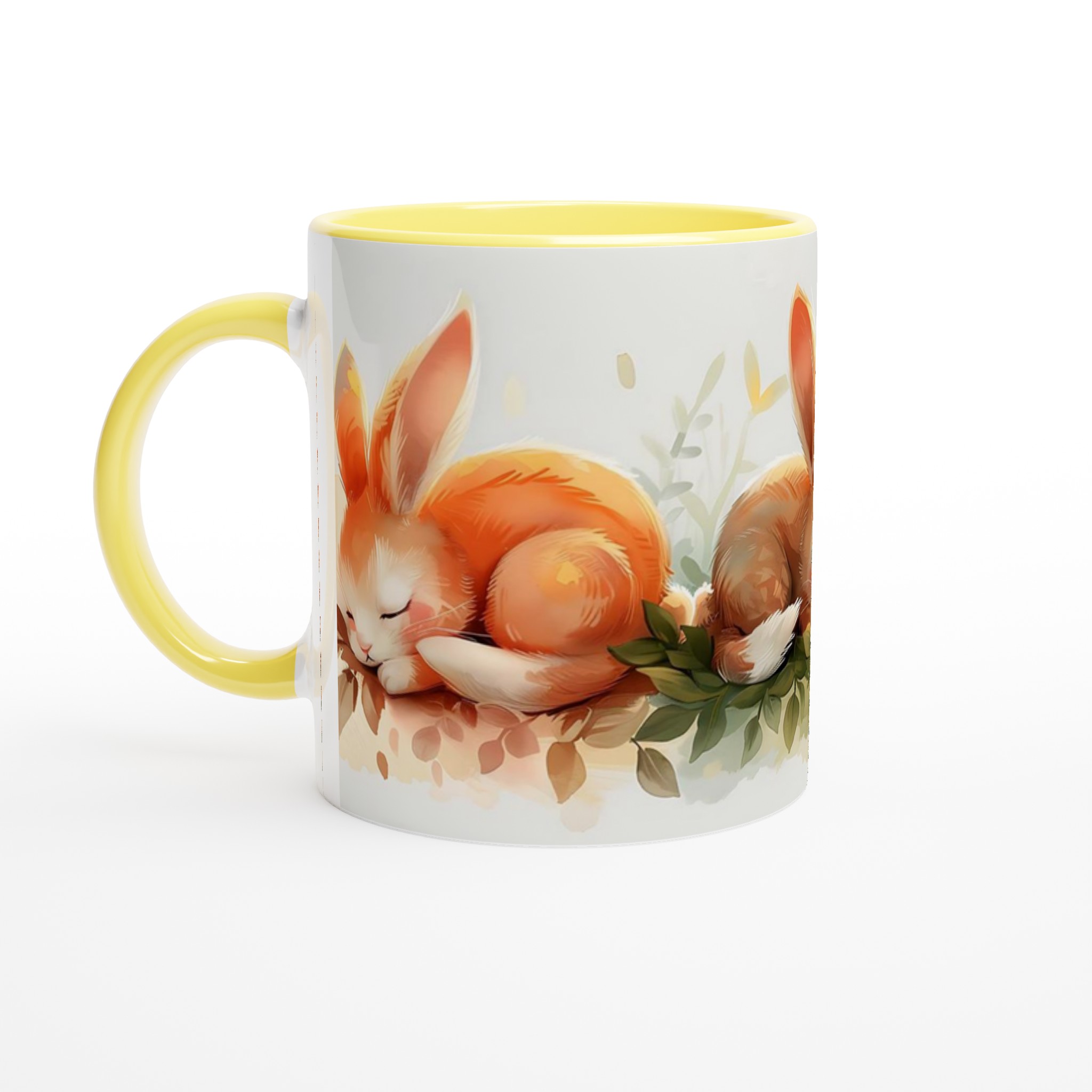 Söta Sovande Kaniner – Charmig 11oz Keramikmugg i Valfri Färg – Perfekt Gåva! 5 5fb4c733-0643-4796-aba1-01e9f2e1ec44