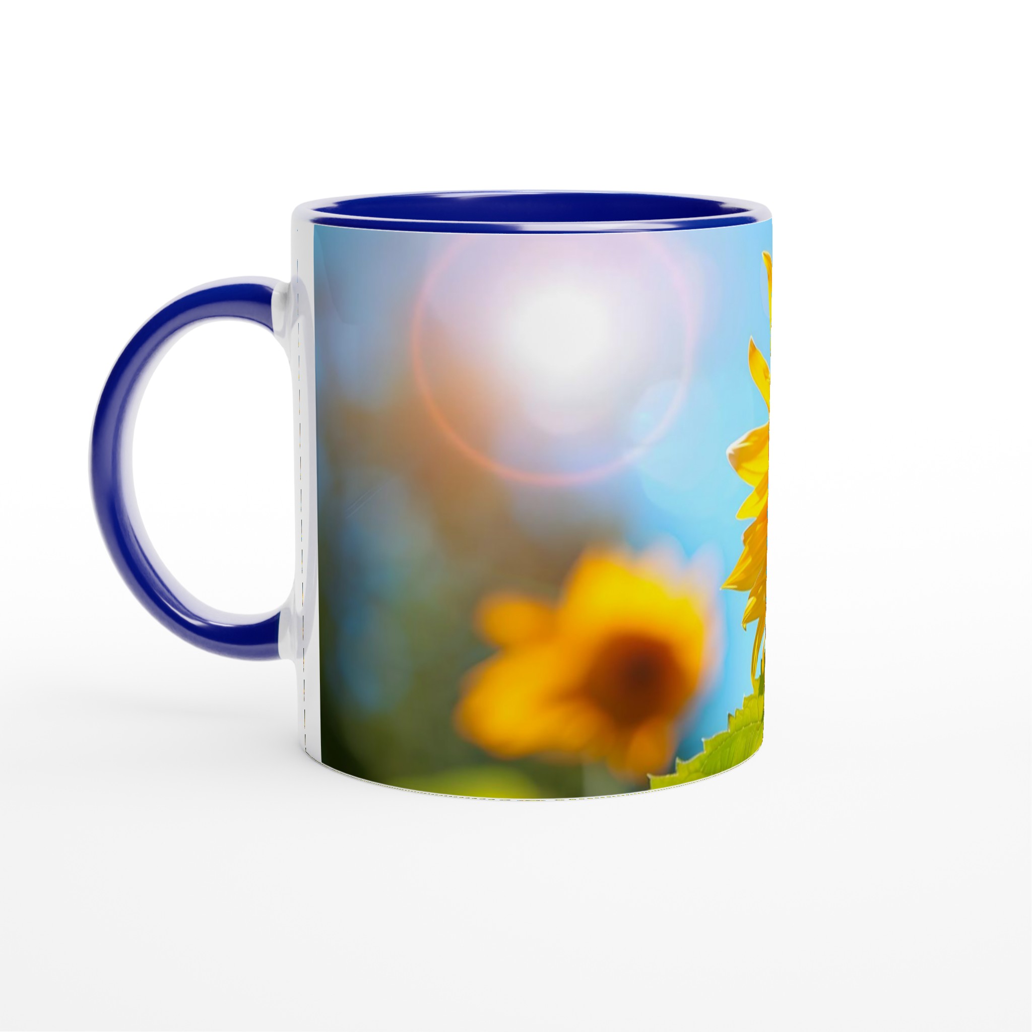 Solkysst Solros Mugg - Personlig Keramikmugg i 7 Livfulla Färger 4 602d3b45-2bca-44a6-a782-58239c6754f7