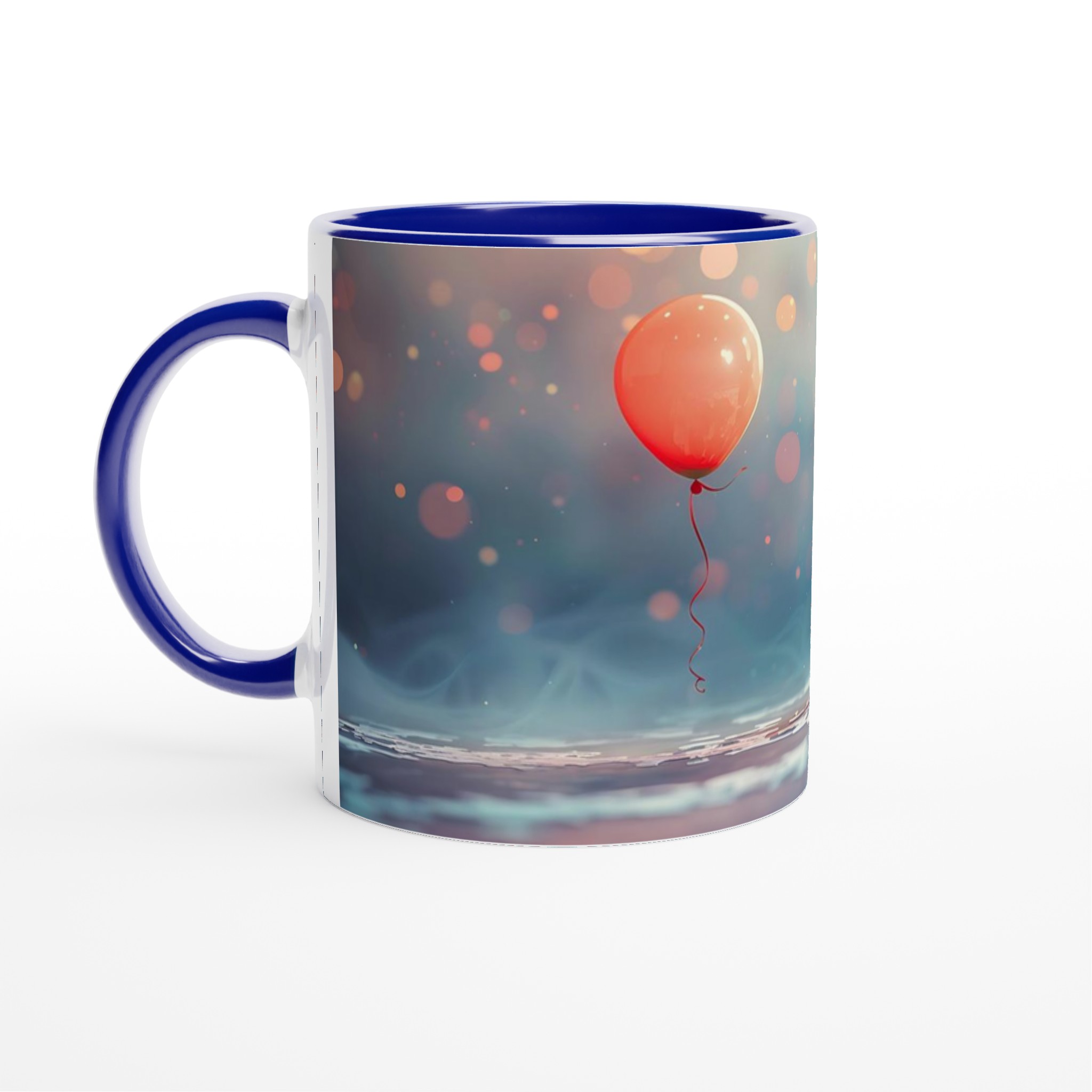Söt Spöke med Ballong – Vit 11oz Keramisk Mugg för Glädje och Färg 4 603fb286-7687-43b1-8e8b-443f7a66b73e