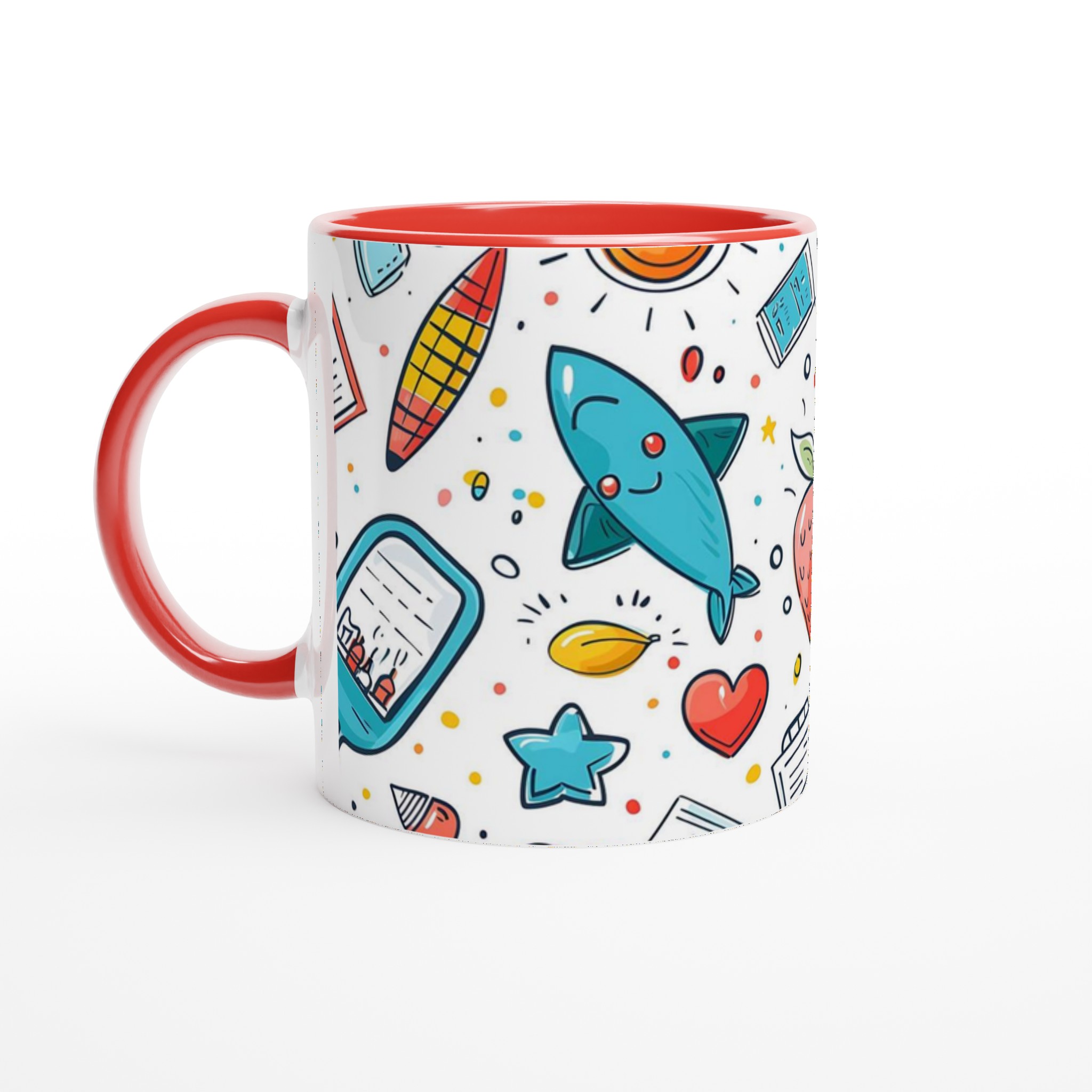 Mångfärgad Kaffemugg med Lekfulla Motiv – Välj Din Favoritfärg i Premium Keramik 2 606b8ebe-ff3c-461d-8009-3ef0949751c5