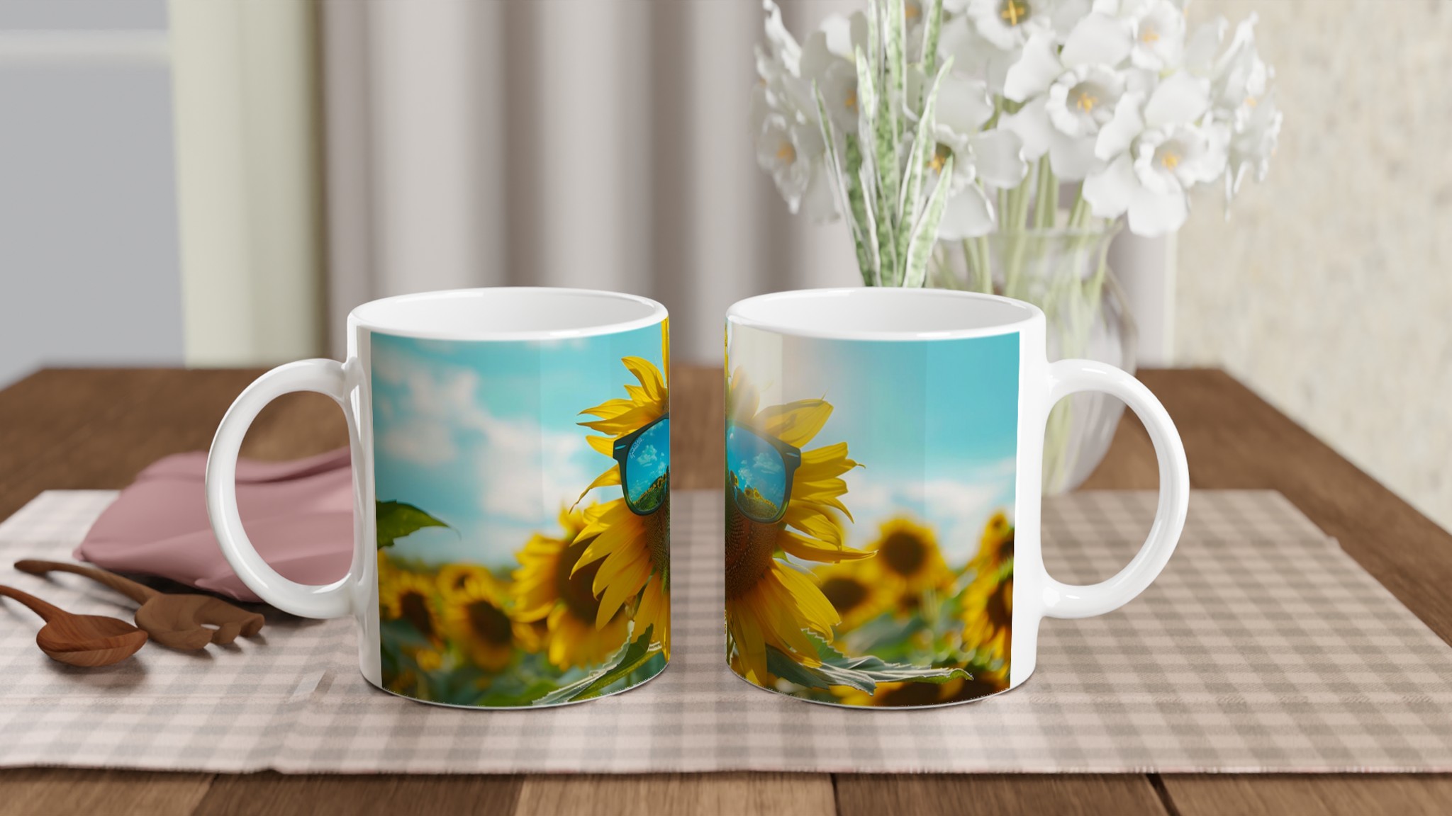 Solros i Solglasögon Mugg – Glädje på 11oz, Välj Din Favoritfärg! 10 60b6ddd7-fb27-4c69-8f4d-f090adff65d9
