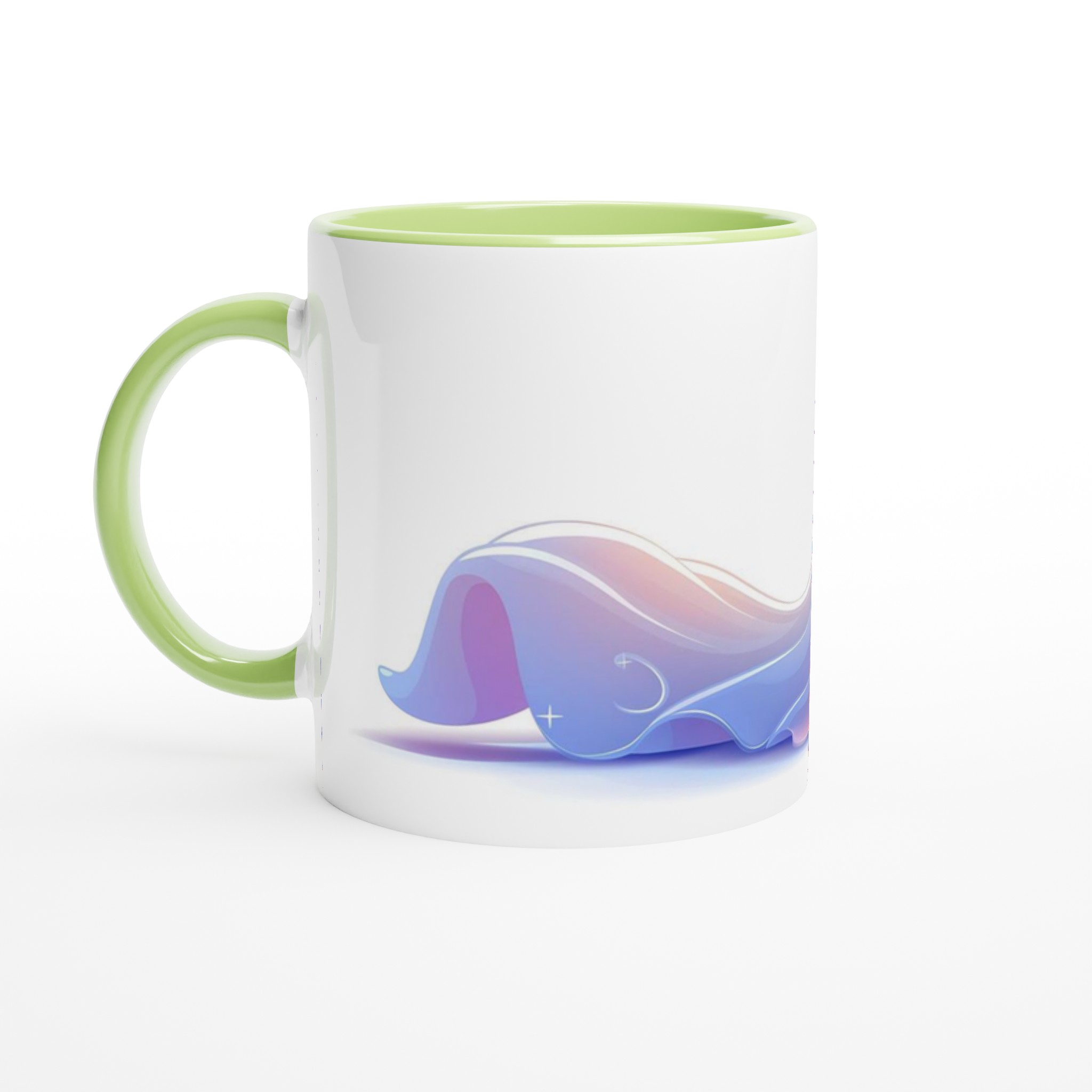 Söt Pastell Spöke Mugg - Lekfull Design i Flera Färger | 11oz Keramisk Kaffemugg 3 61966117-b3d3-4b99-8ddb-309f2757c09e