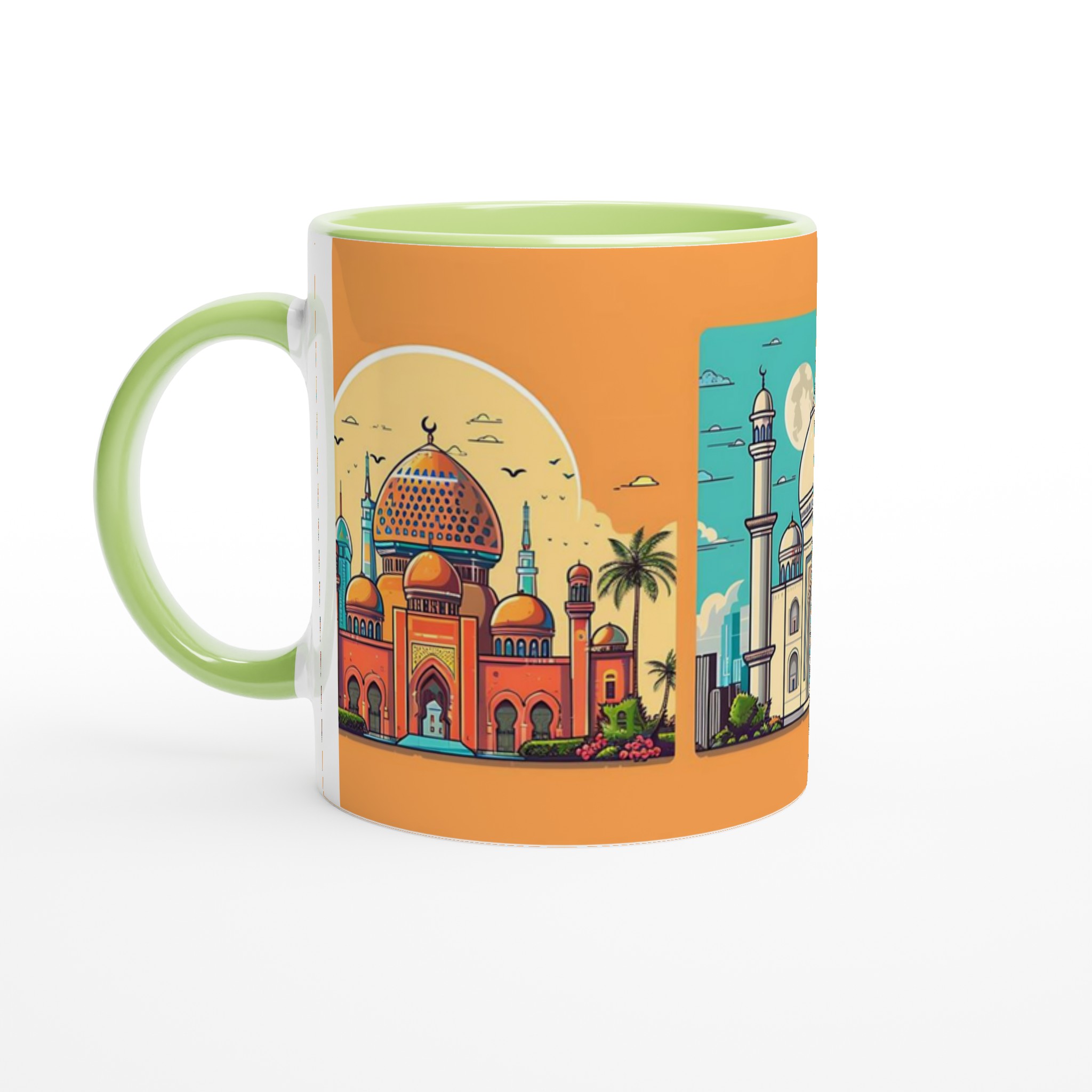 Historiska Landmärken Mugg – Välj bland 7 Färgstarka Designer 3 619c8664-c707-4f87-9ff8-9199b9408b1e