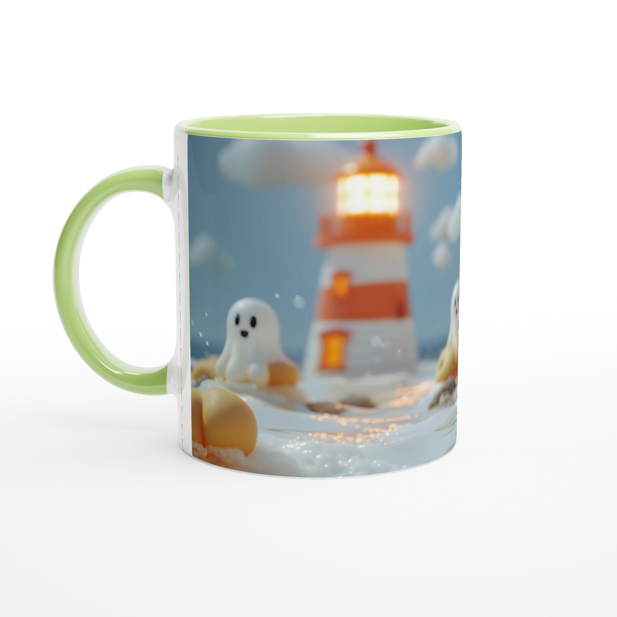 Söt Spöke Vid Fyren – Keramisk Mugg för Roliga Kaffestunder i 7 Färger 3 61c70c8f-1a3d-468d-a65f-7455cb44da06