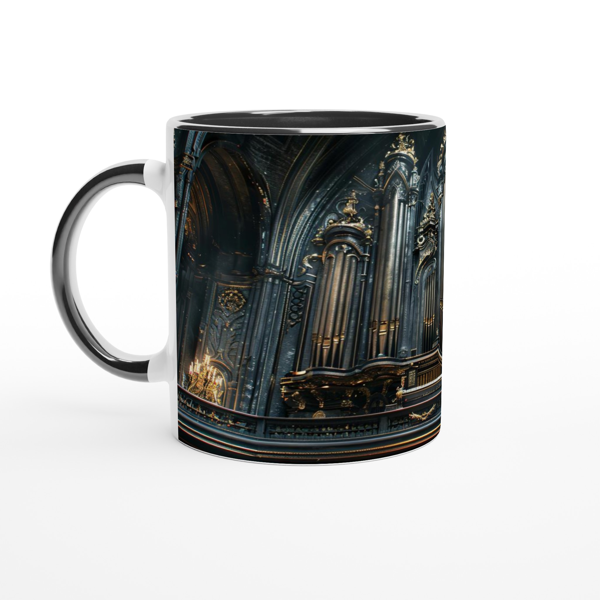 Barockorgel Design Kaffemugg - Lyxig Keramisk Mugg 11oz 7 624a248d-fe55-4b3d-96c4-c0826a944fc4