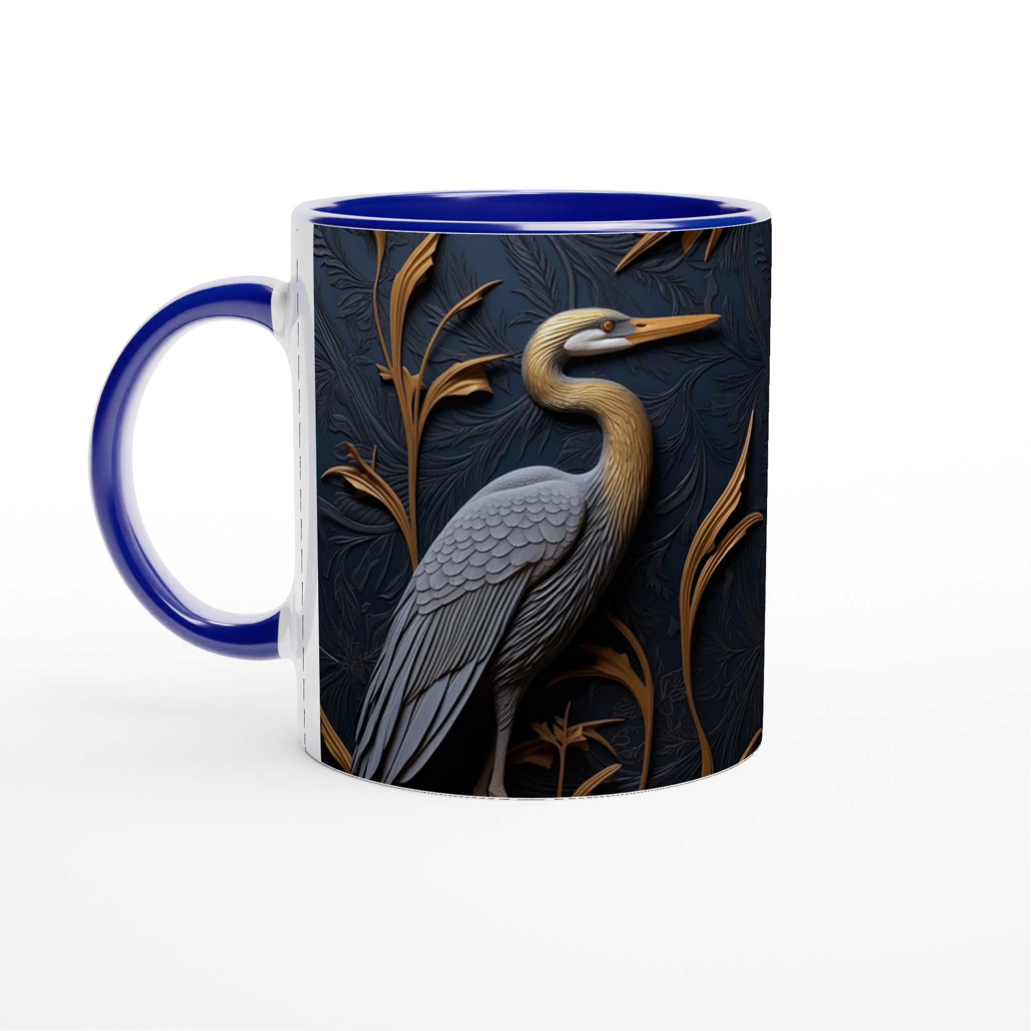 Lyxig Mugg "Svanen i Guld" – Eleganstryck, Välj Bland Flera Färger, 11oz Keramik 4 6273d648-b132-4919-b0c4-facdfd15f052