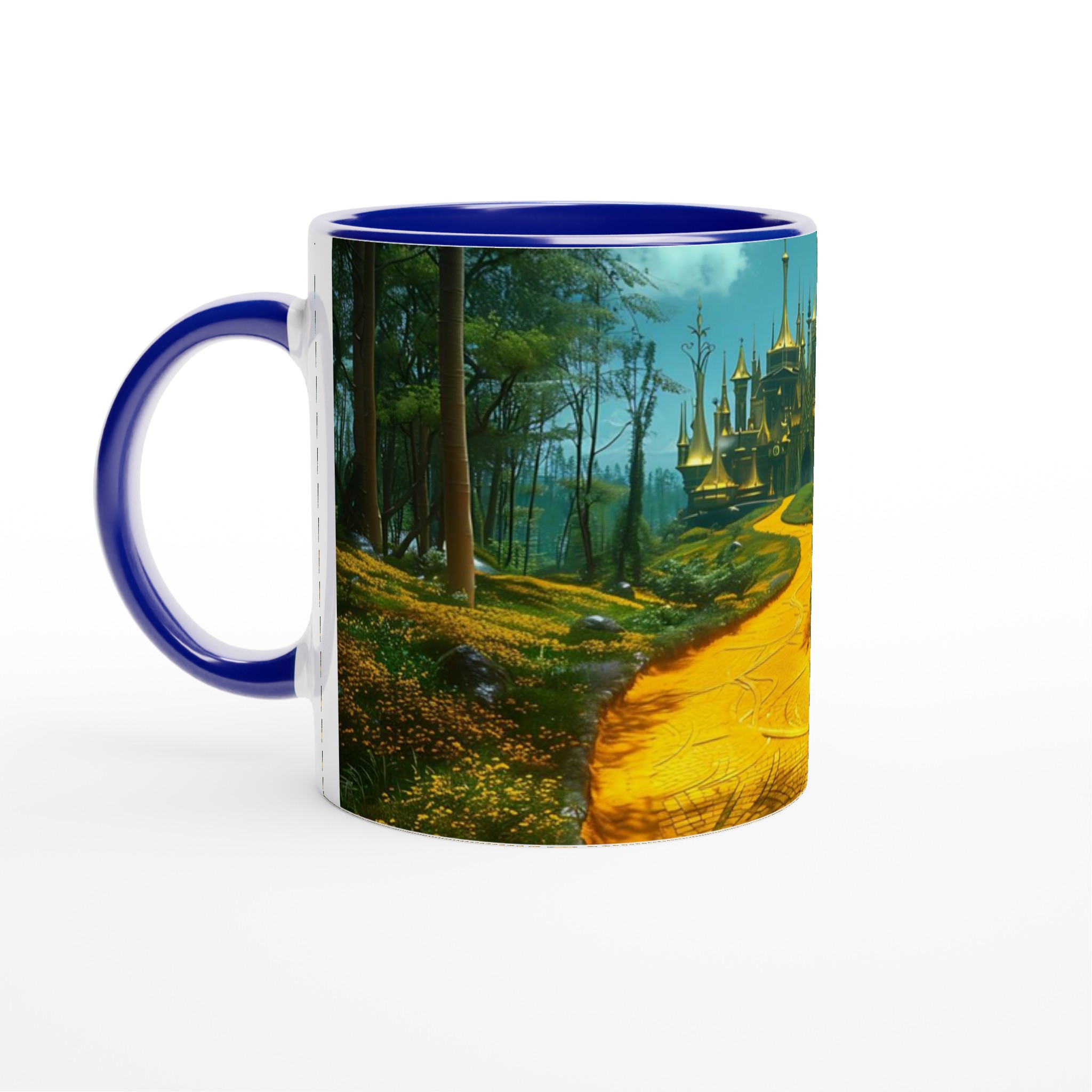 Magisk Stadsväg 11oz Keramisk Mugg – Drömmande Design i Klara Färger 4 6290a630-8370-4f27-ac18-6547f6562f32