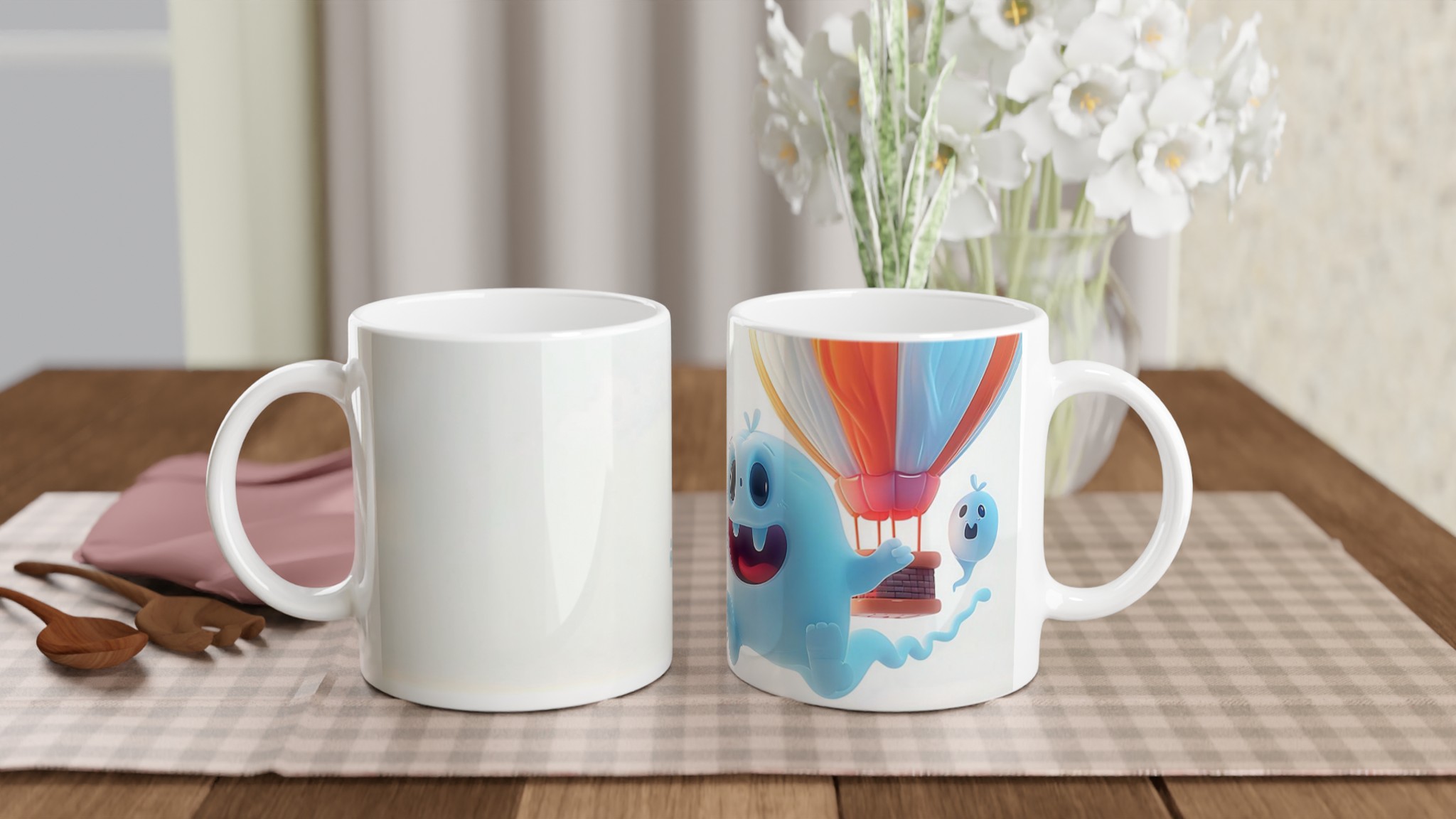 Lekfull Fantasi Mugg - 11oz Keramikmugg i Väljbar Färg för Kaffe, Te & Varma Drycker 11 62a5f470-e921-4fb4-aee2-4431b3e23956