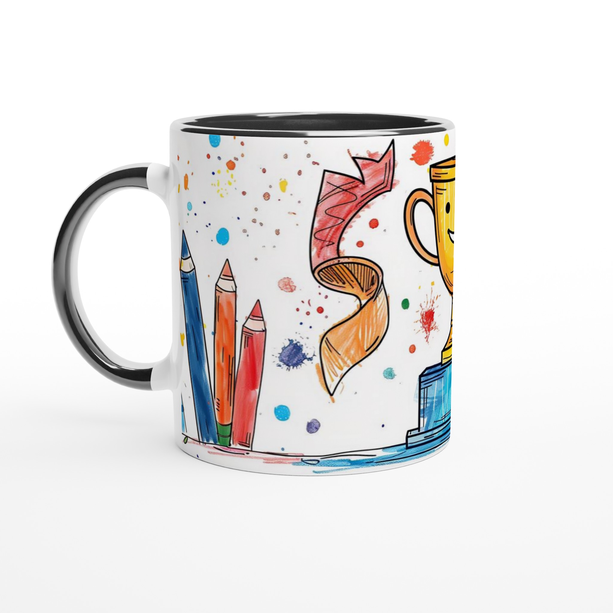 Vinnarmugg med Glad Trofé & Färgsprakande Krita Design – 11oz Keramisk Mugg i Valfri Färg! 7 63039d60-fd7b-4eab-b74f-73f9ea6698c1