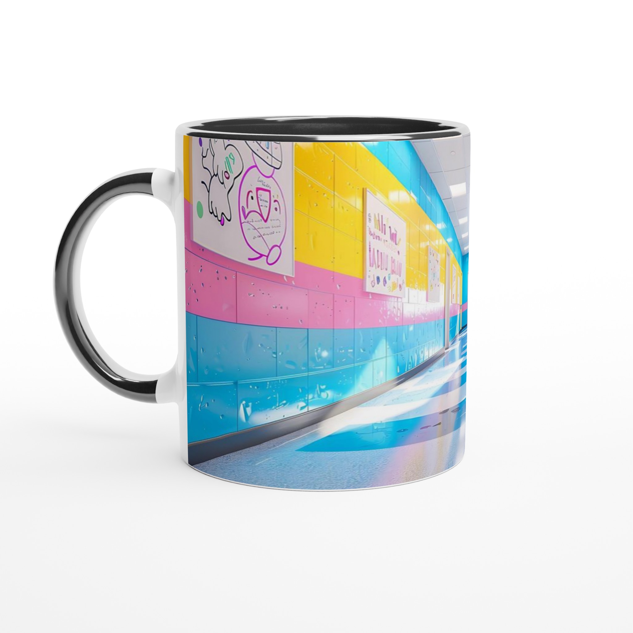 Neon Dream 11oz Keramisk Mugg – Färgglad Skolmugg i Retro Vibe 7 630fd6aa-6446-4552-a699-de1bb2d28328