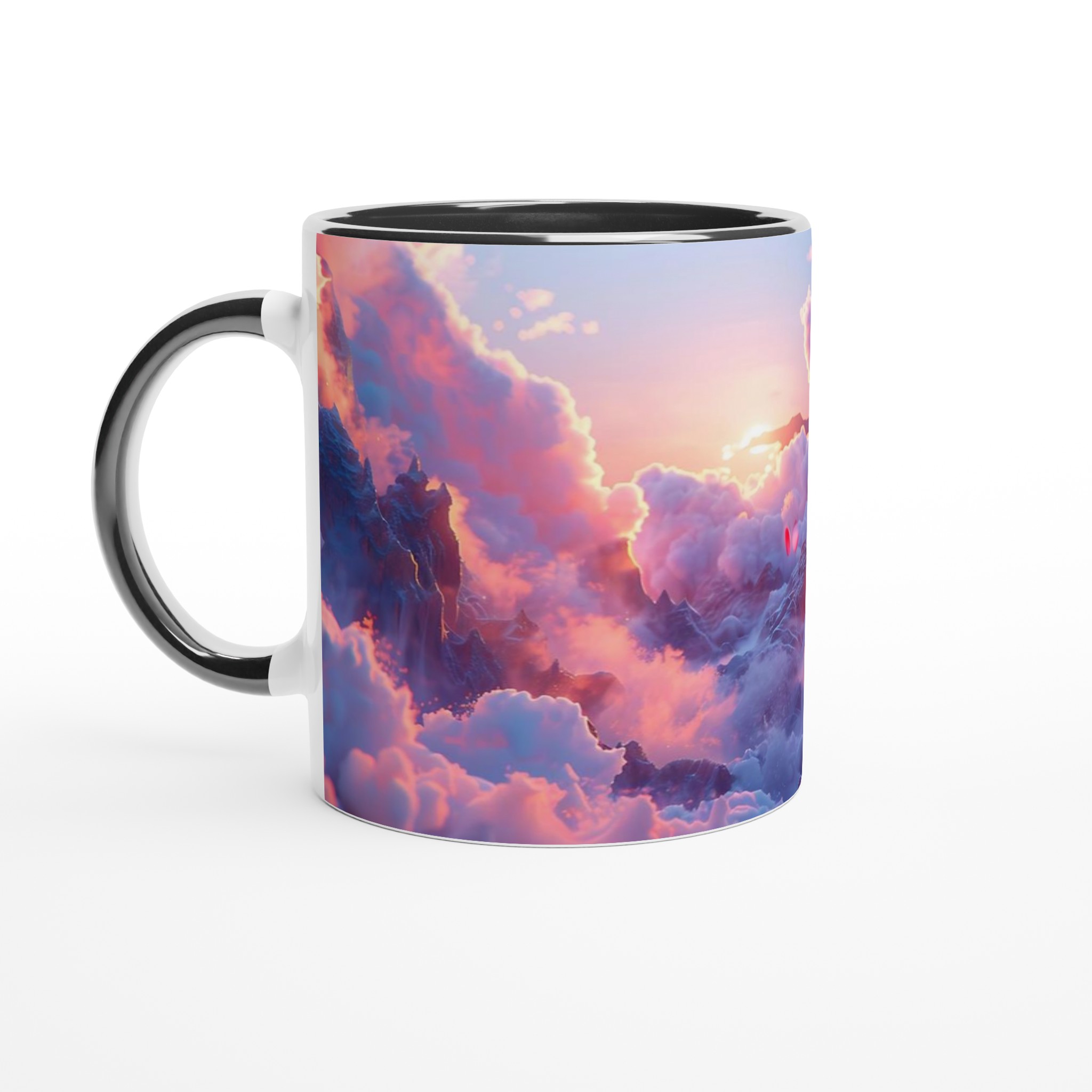 Förtrollad Gryning Keramikmugg – Fantasifull design i mjuka pasteller, 11oz premiumkvalitet 7 63ccc9ec-1dfa-4a13-a086-b5f9bc212986
