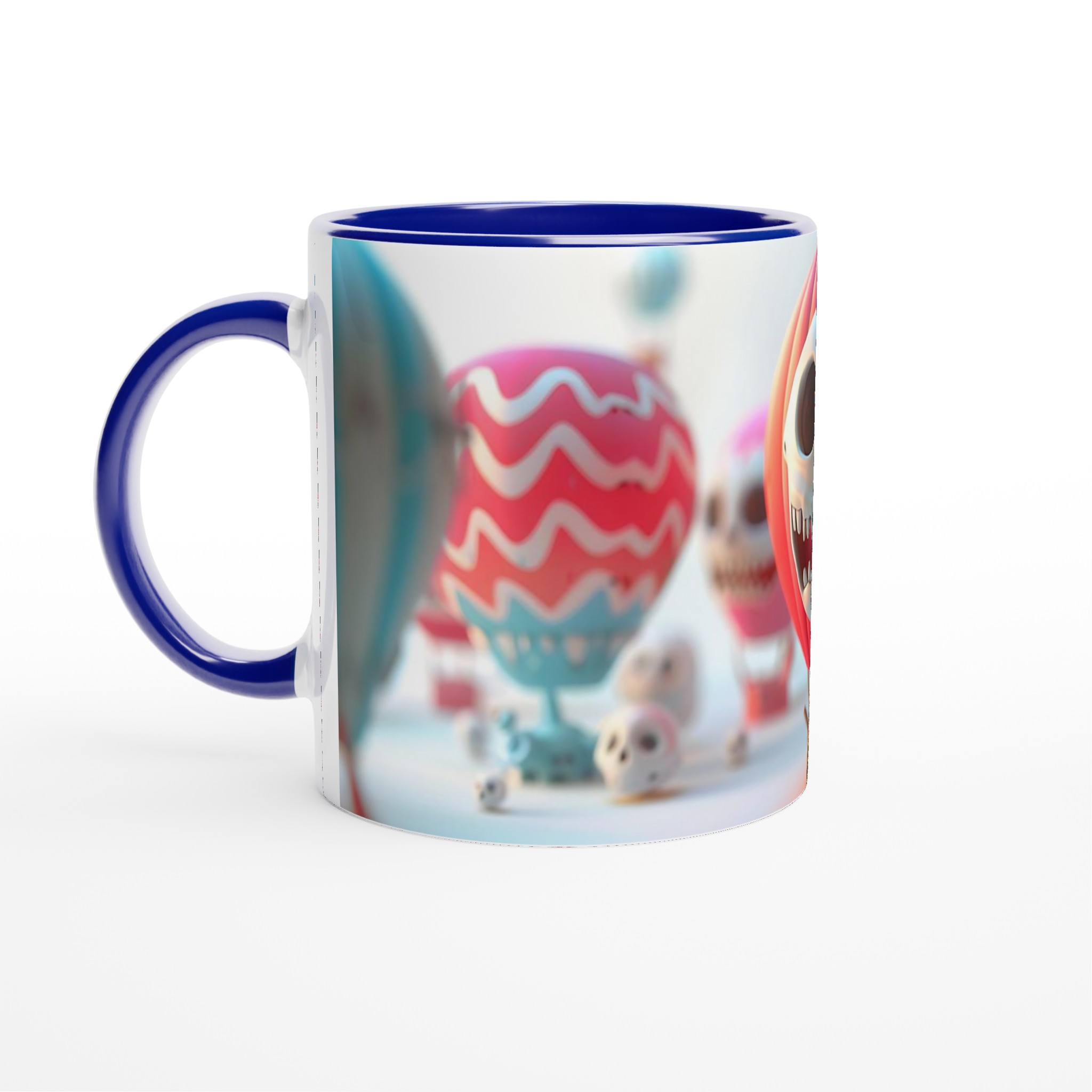 Skellettballong 11oz Keramisk Mugg – Färgglad Halloween eller Fest Favorit 4 63d5bef5-63c0-41b7-a75d-4697db476a67