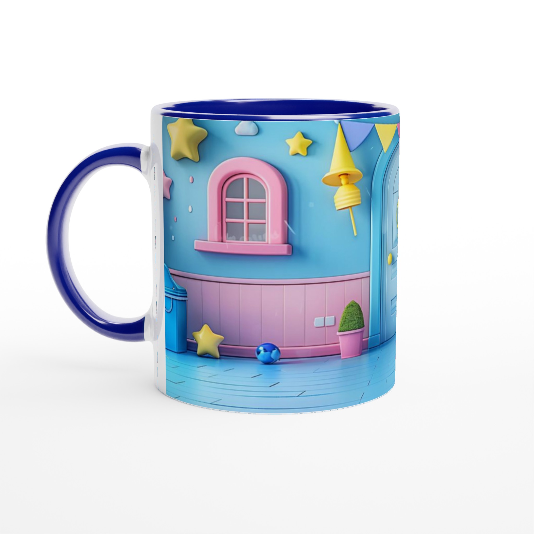 Pastell drömvärld 11oz keramikmugg – En magisk design för barnasinnet, i ditt val av 7 lekfulla färger 4 63e4c891-aa7a-4d89-9613-28c10dc95224
