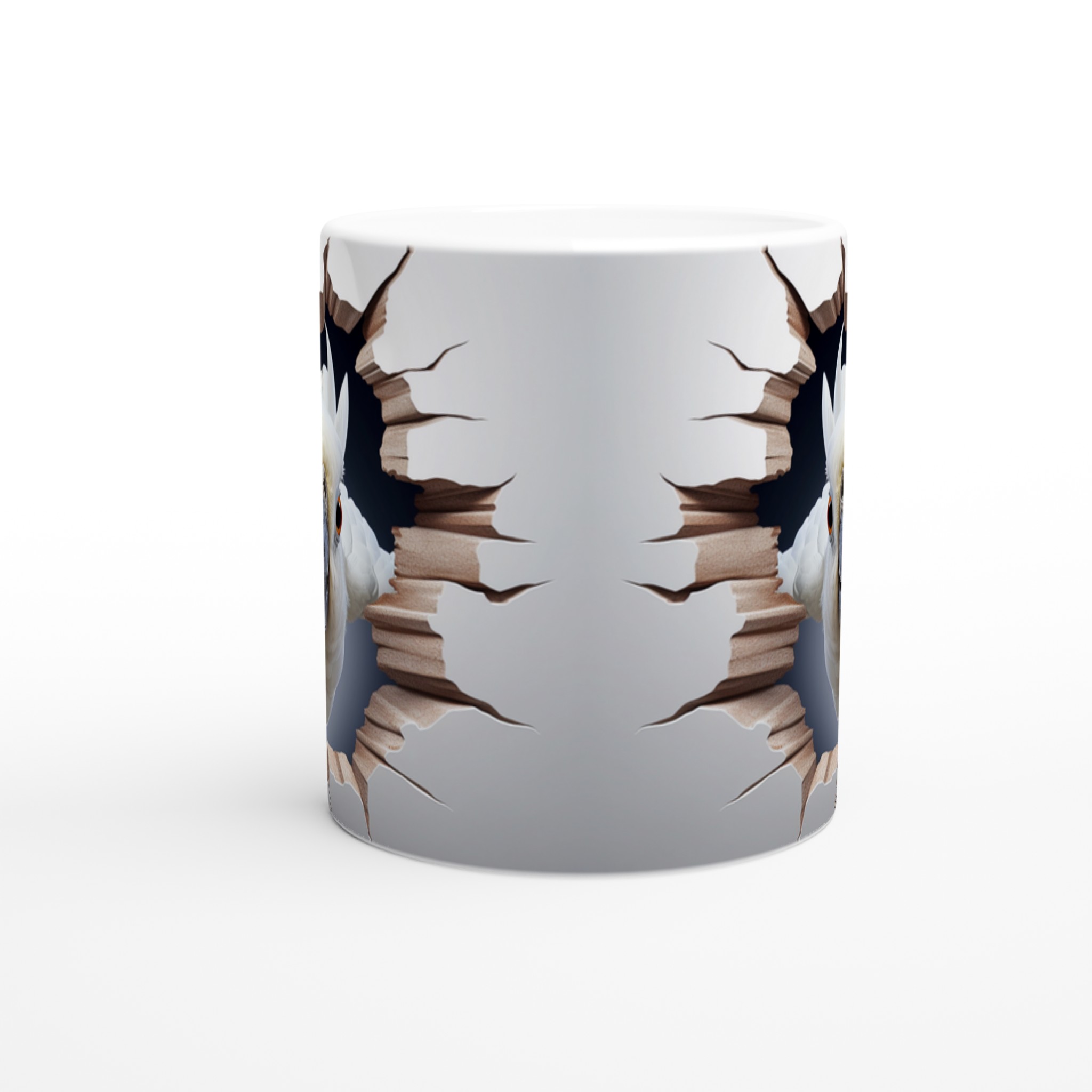 Nyfiken Kakadua Keramisk Mugg – Unikt 3D-motiv som Sticker Ut & Finns i Olika Färger 9 643e4813-2e82-4219-9fbb-336e0fa4cf14