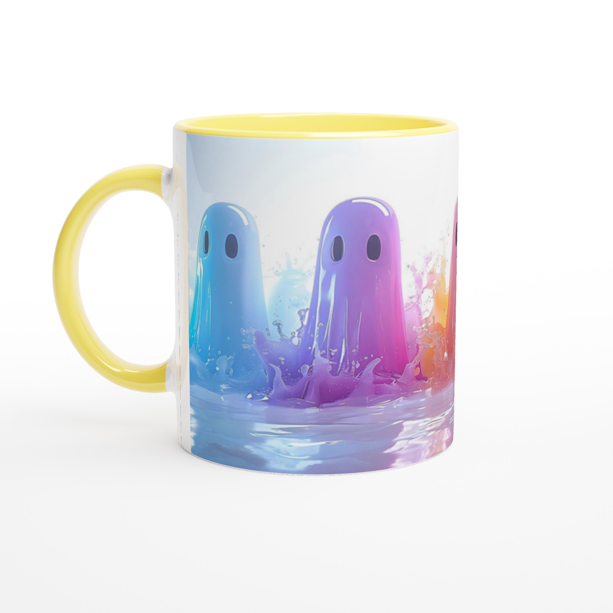 Färgglada Spök-Muggar: 11oz Keramikmugg i ditt val av sju lekfulla nyanser 5 64609183-8f3c-47ad-a421-3144d7ef0e73