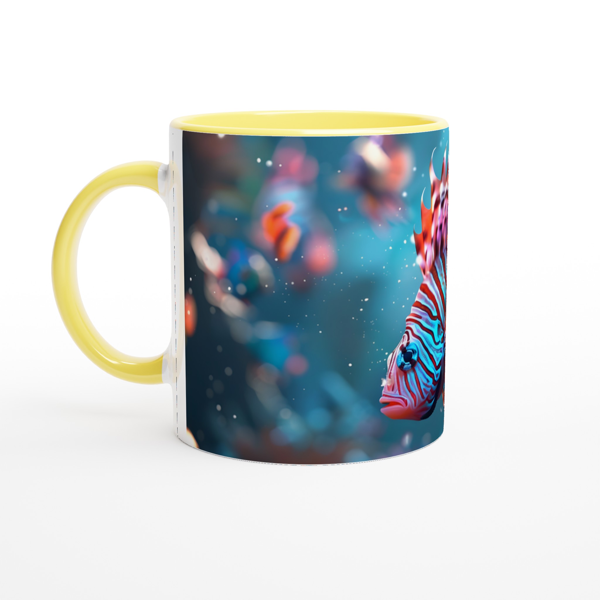 Exotisk Revfisk Keramisk Mugg – Färgglad Havsinspirerad Kaffekopp i Flera Nyanser 5 64f5b7f9-5dcc-473c-ae47-e97ffe0204db