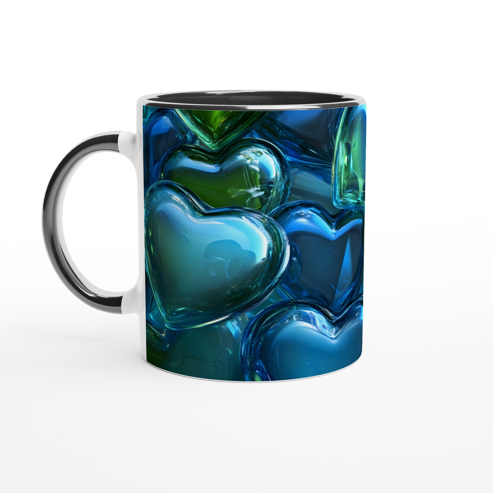 Kärlekens Nyanser Keramisk Mugg – Levande Blå och Grön Design, 11 oz 7 64f6955f-b2e7-4463-a2f3-de978bb18773