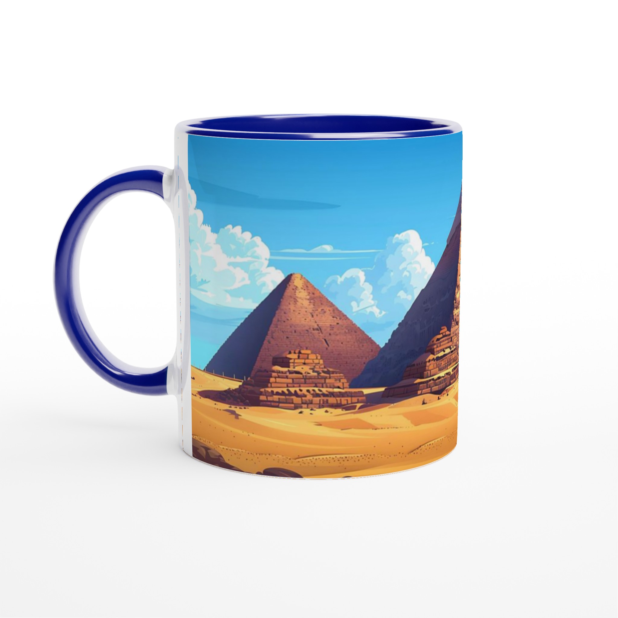 Egyptens Storslagna Pyramider Keramisk Mugg – Dröm dig bort med varje klunk, välj din färg! 4 650b3c7a-7607-4a73-8b63-6b8a9d20c500