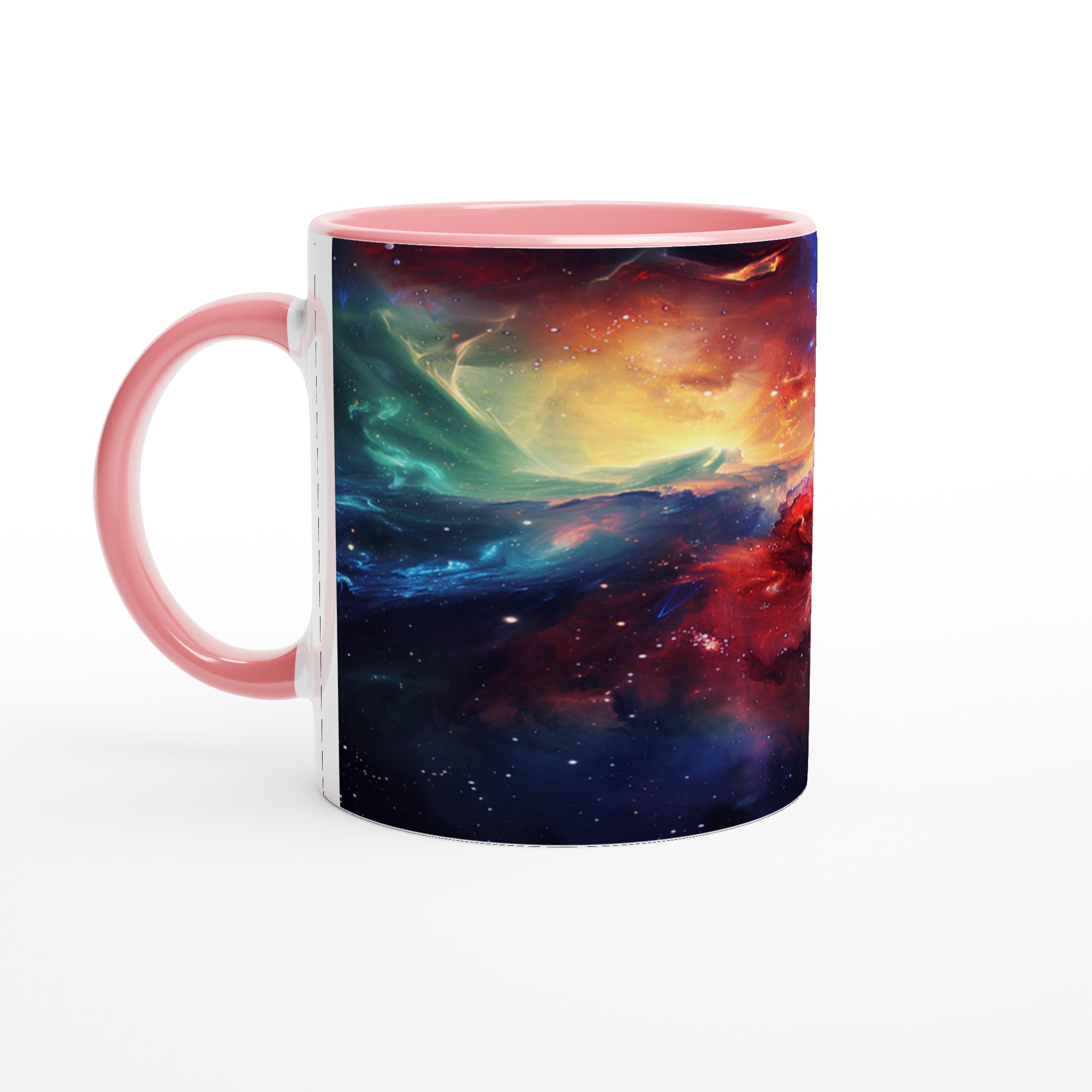 Kosmisk Nebula Keramikmugg - 11oz, Levande Rymdmotiv i ditt Färgval 6 650f2b9b-b4b2-4a2a-b65c-b83693cb735d