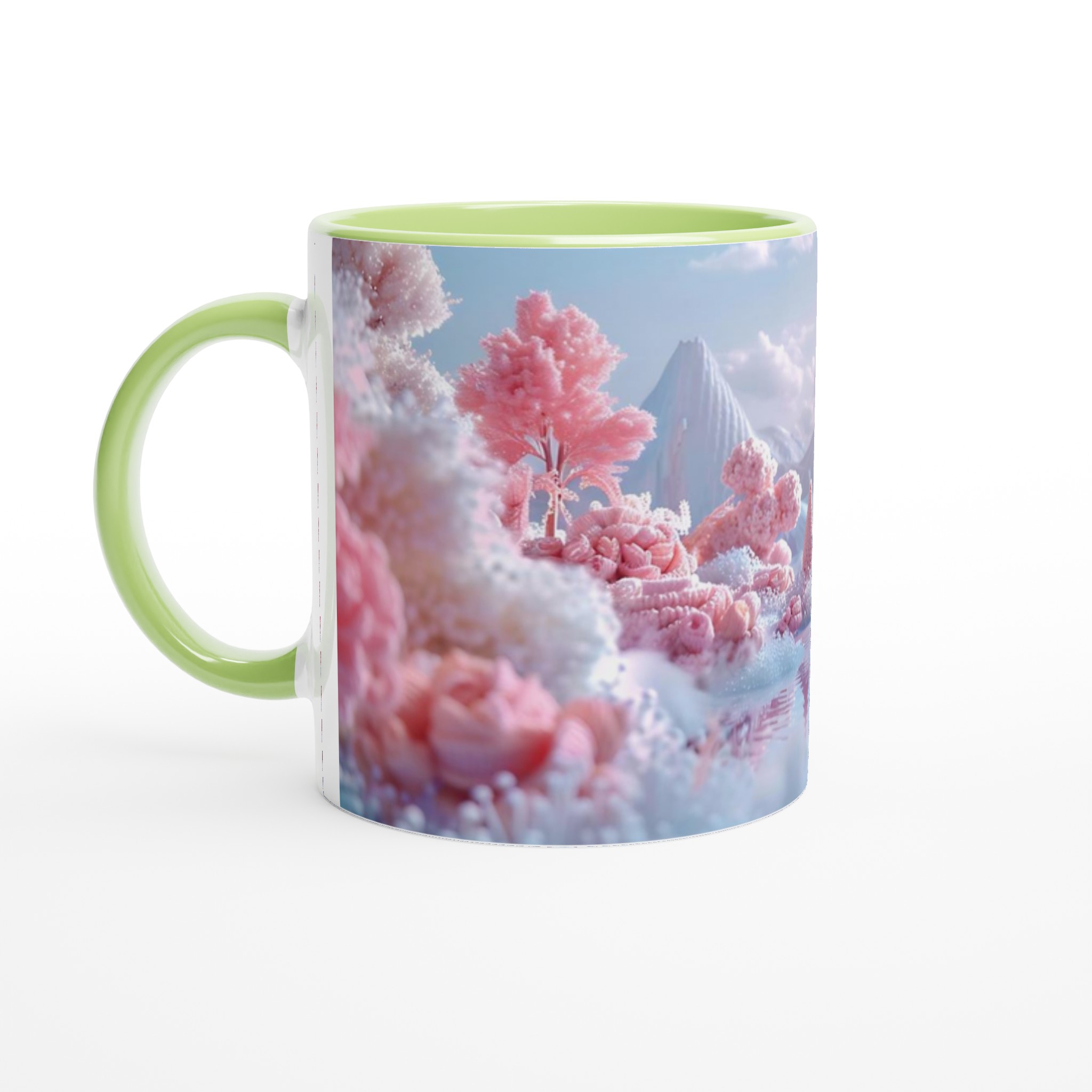 Magisk Rosa Sockervärld 11oz Keramikmugg – Din Kaffestund i Pastellfärger 3 652a90a6-9e5f-4916-be7e-fb8a45eb8db7