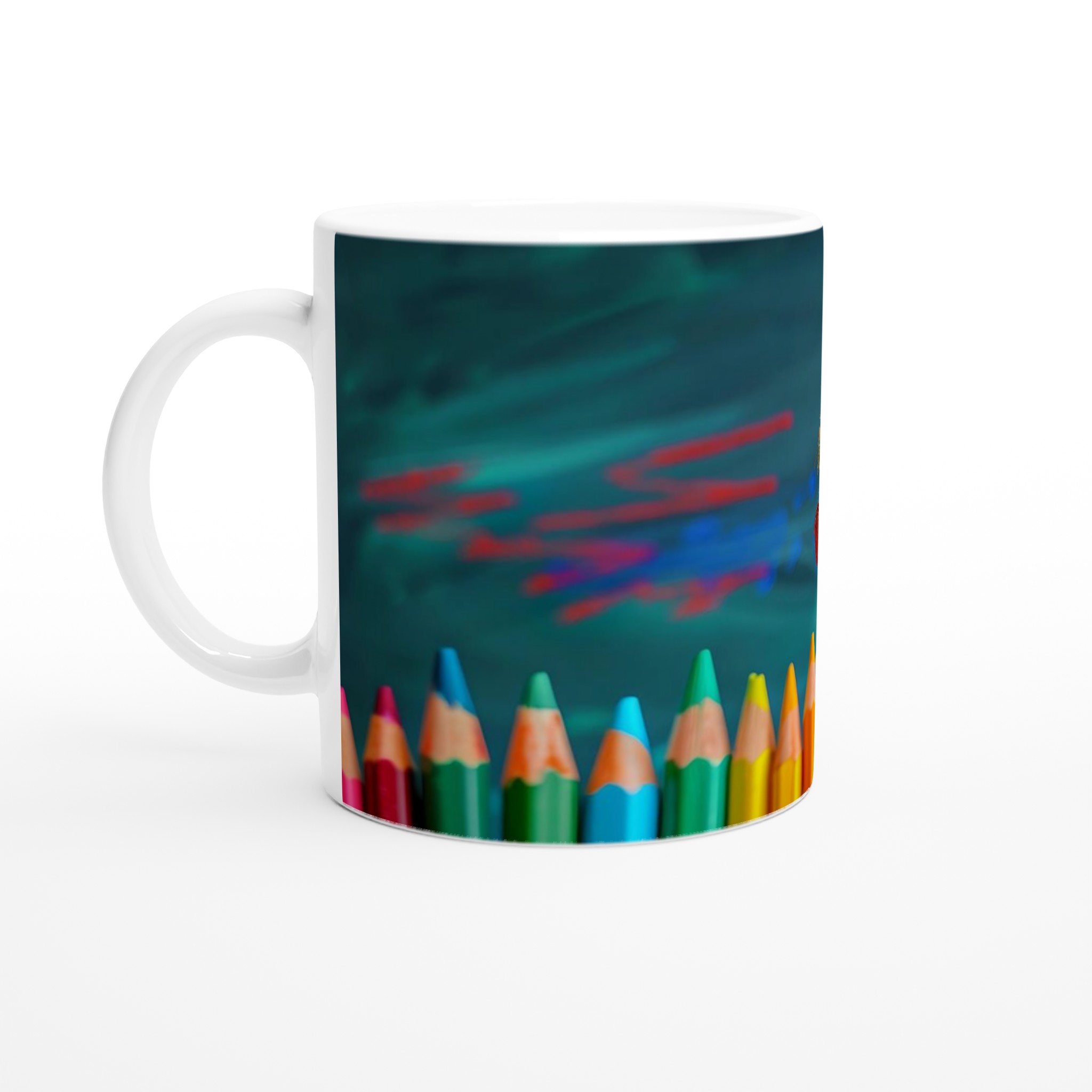 Kreativ Glädje: 11oz Keramisk Mugg för Små Konstnärer – Välj din lekfulla färg! 1 656a069f-389b-4186-959b-60ad2655424d