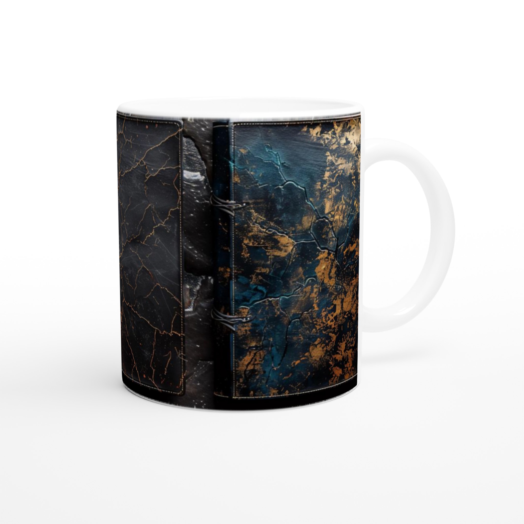 Vit 11oz keramisk mugg med sprickmönster – välj bland sju eleganta keramfärger 9 65e9f932-2333-47ee-8441-be1e9f00a7a8