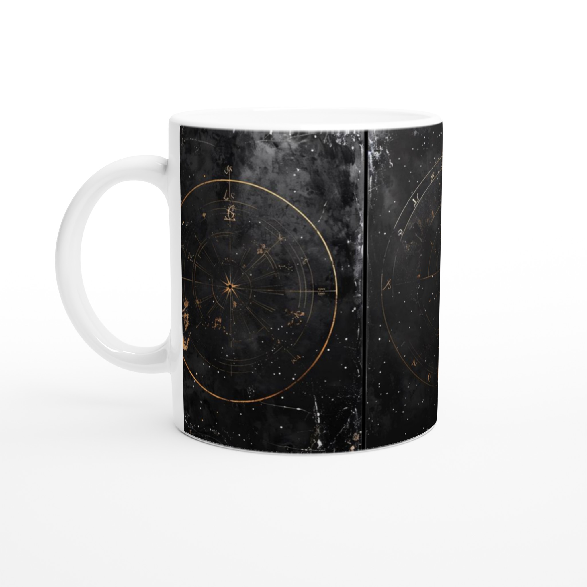 Kosmisk Zodiac Mugg – Svart & Guld Stjärnkarta Keramikmugg i ditt val av 7 färger 1 660ab9c8-75cb-49f9-9226-d32df0177beb