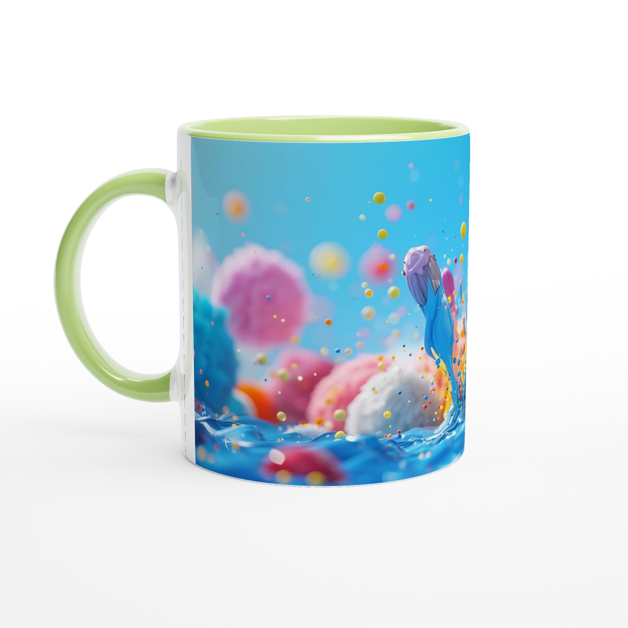 Färgsprakande 11oz Keramisk Mugg – Lekfull Design i Sju Glada Nyanser 3 664b6337-ac90-4f46-a2ef-07b95cc0e9f9