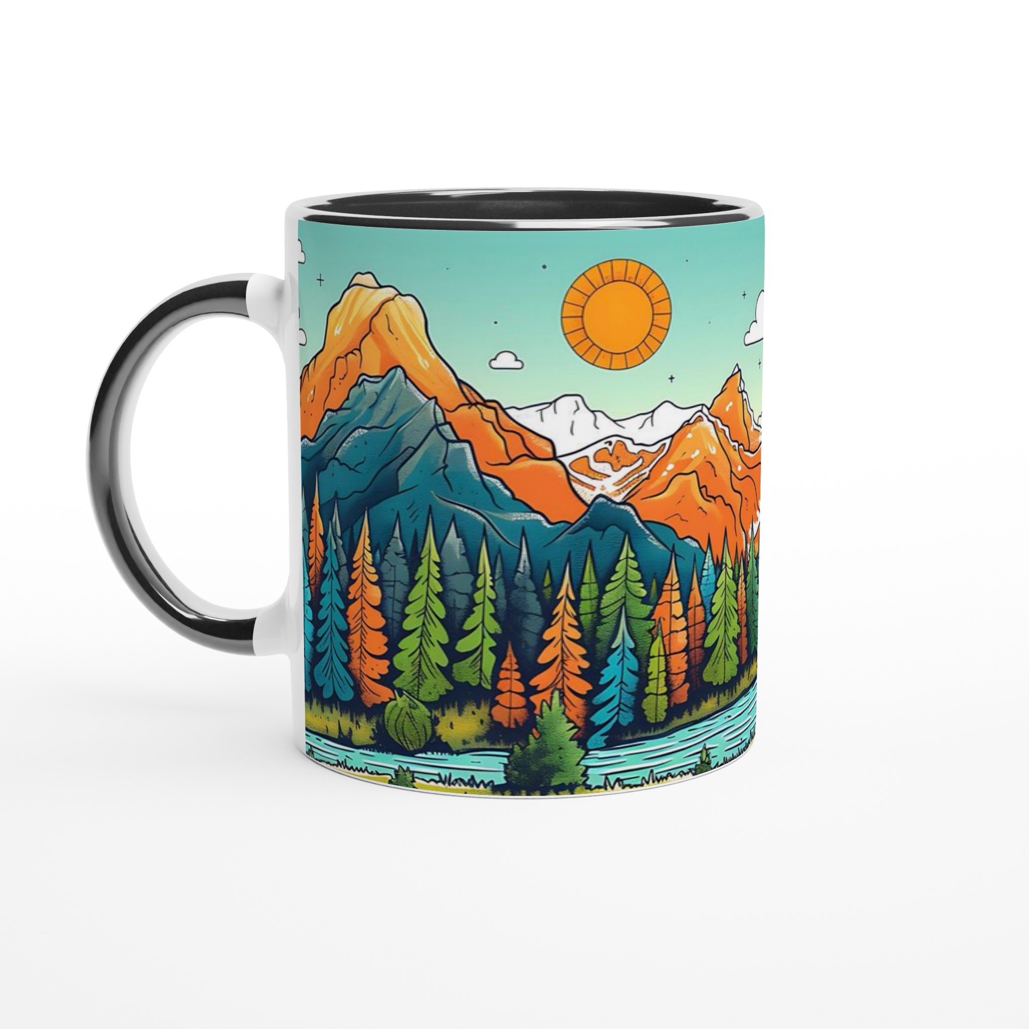 Naturinspirerad Keramikmugg - Berg, Skog & Äventyr i Härliga Färger – 11oz 7 66bbe252-e5a6-42a7-9c0c-fa783cbc7cf5
