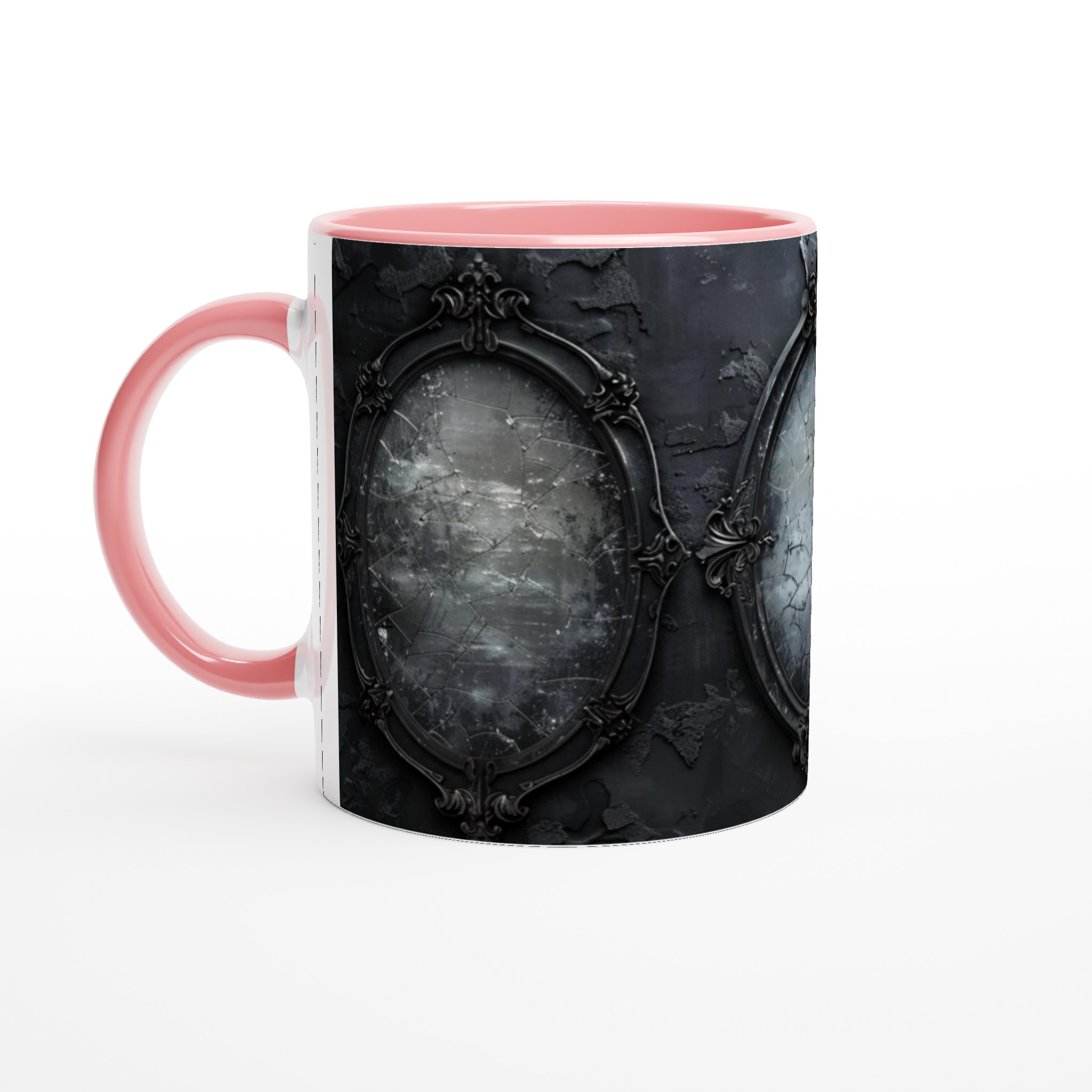 Vit 11oz keramisk mugg med tidlös mörk elegans i sju sofistikerade färger 6 66bc1e6f-3c90-4cef-acdc-8cc4f897618a