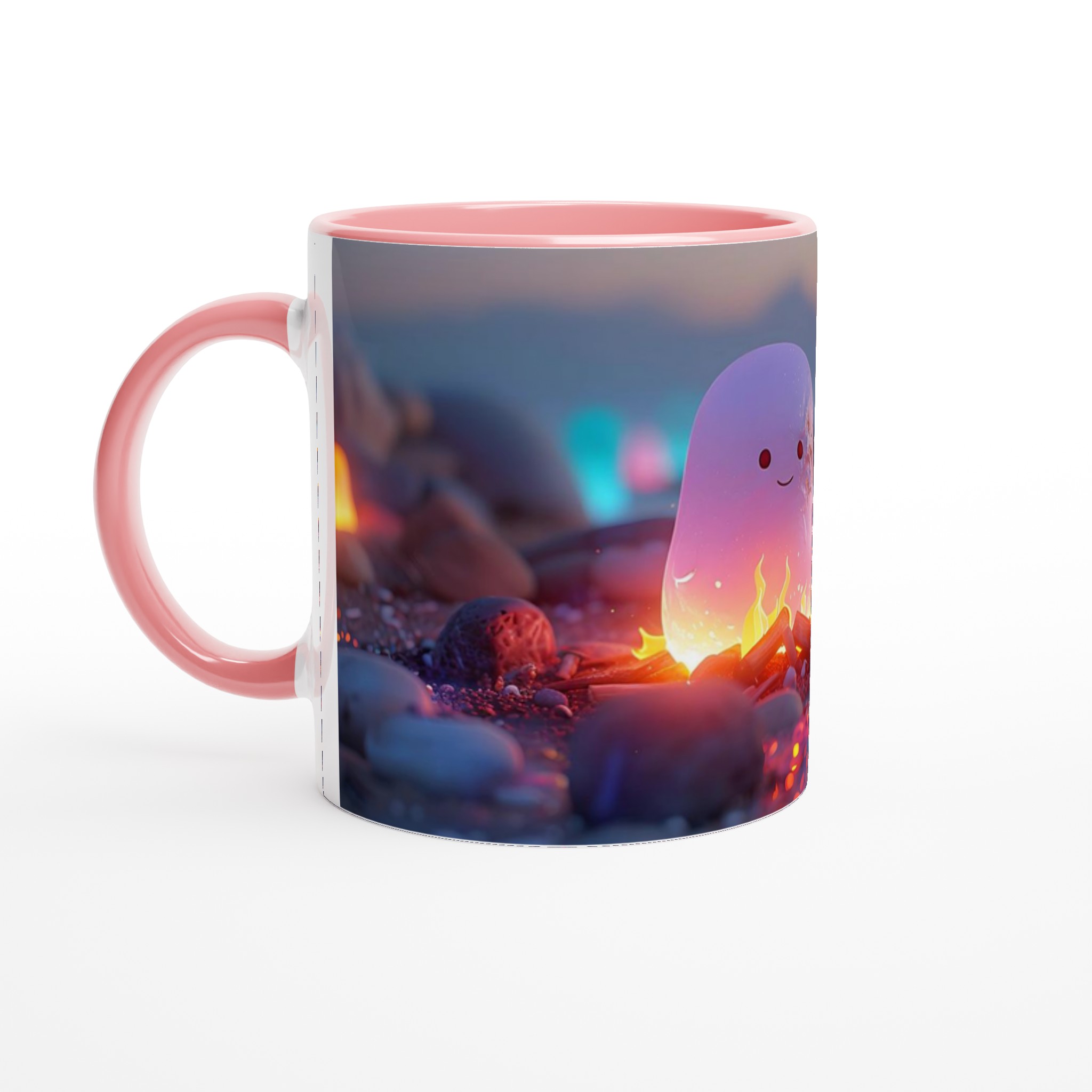 Magiska Eldsjälen Keramisk Mugg – 11 oz Vit Mugg med Glödande Motiv 6 66ce9431-3740-4af8-ac56-8fa789ad5d45